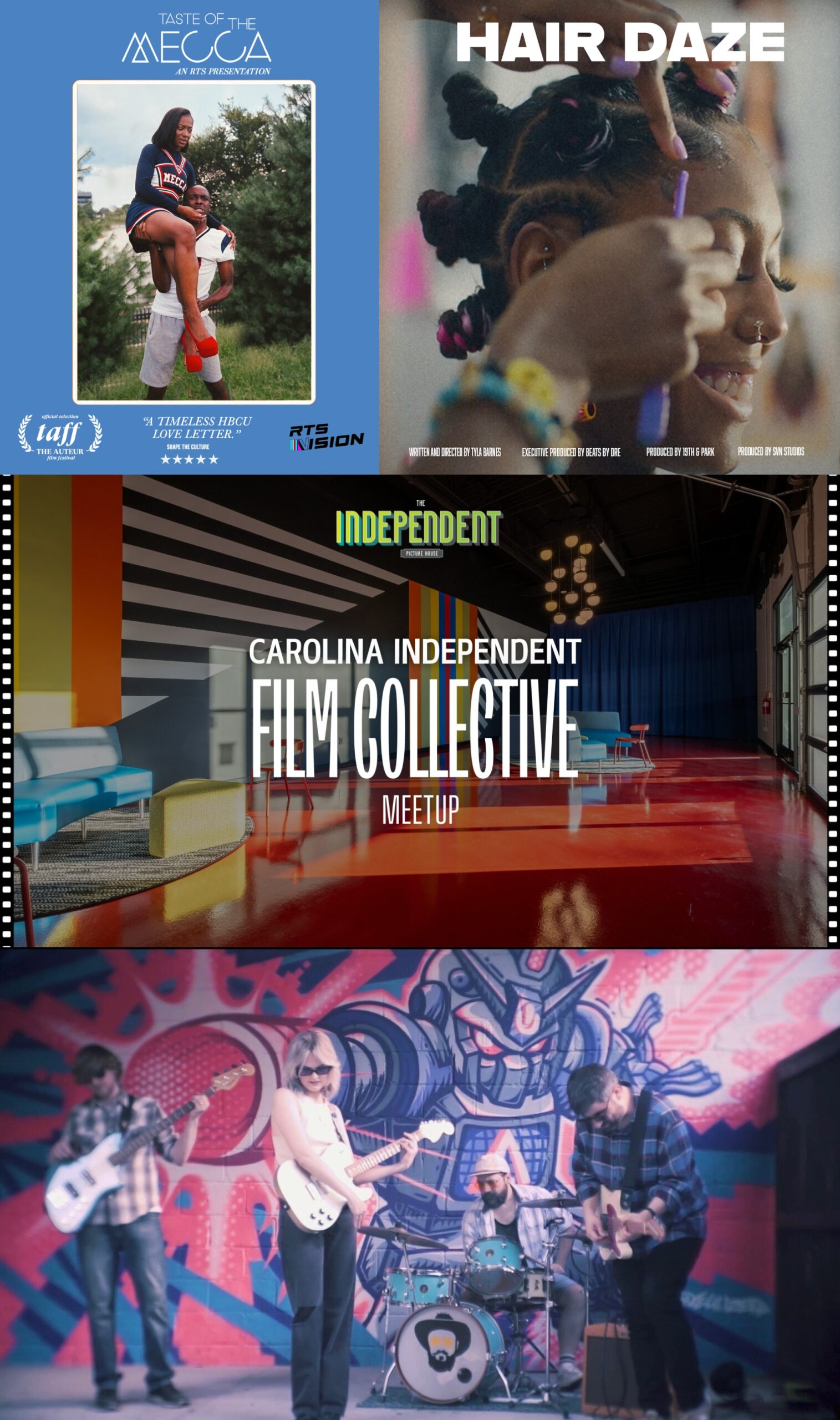 Poster for Carolina Independent Film Collective