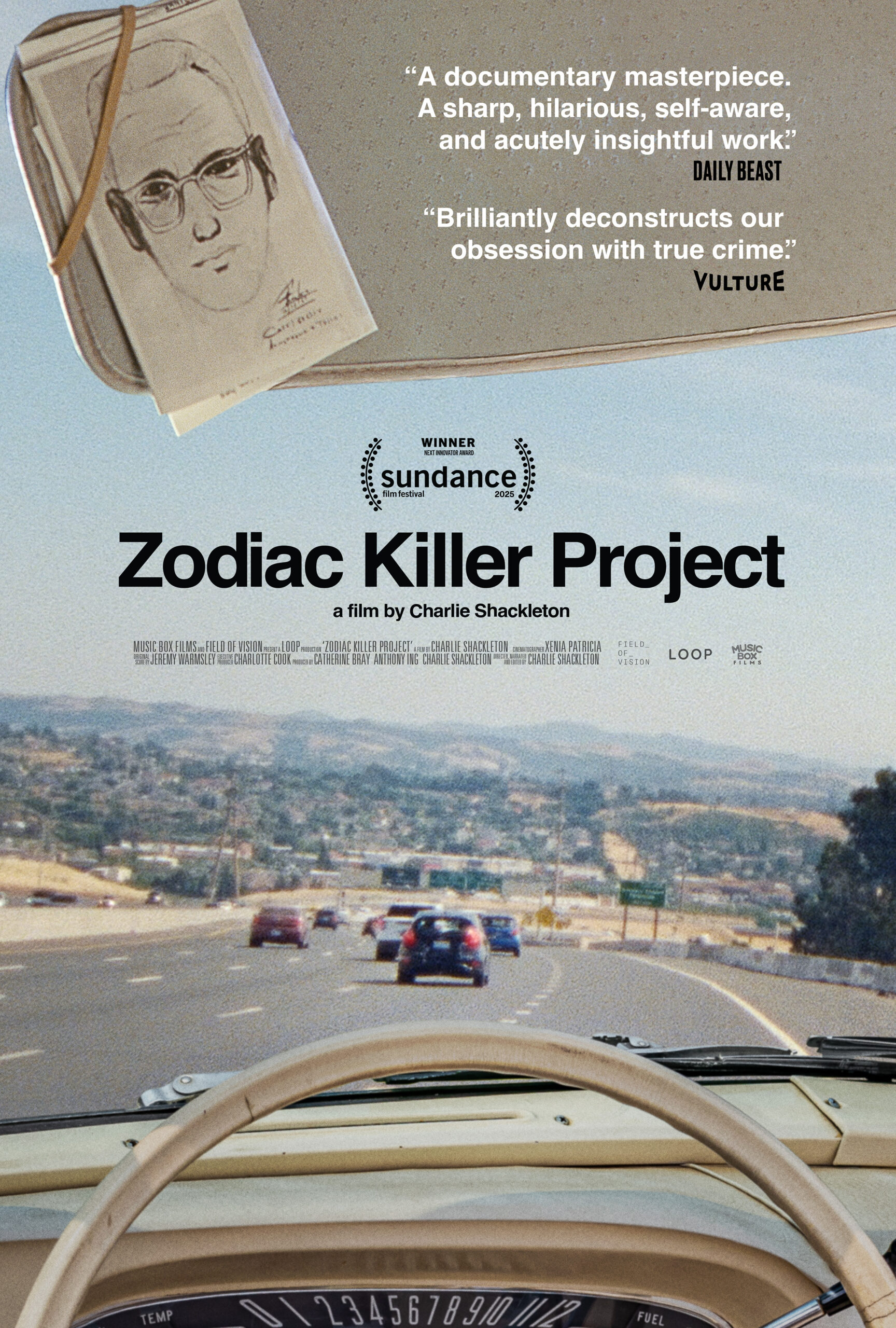 Poster for Zodiac Killer Project