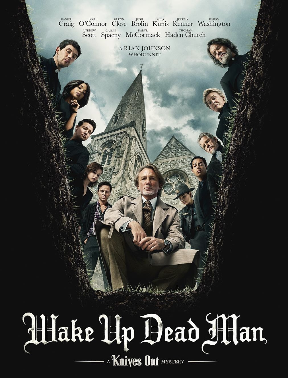 Poster for Wake Up Dead Man: A Knives Out Mystery