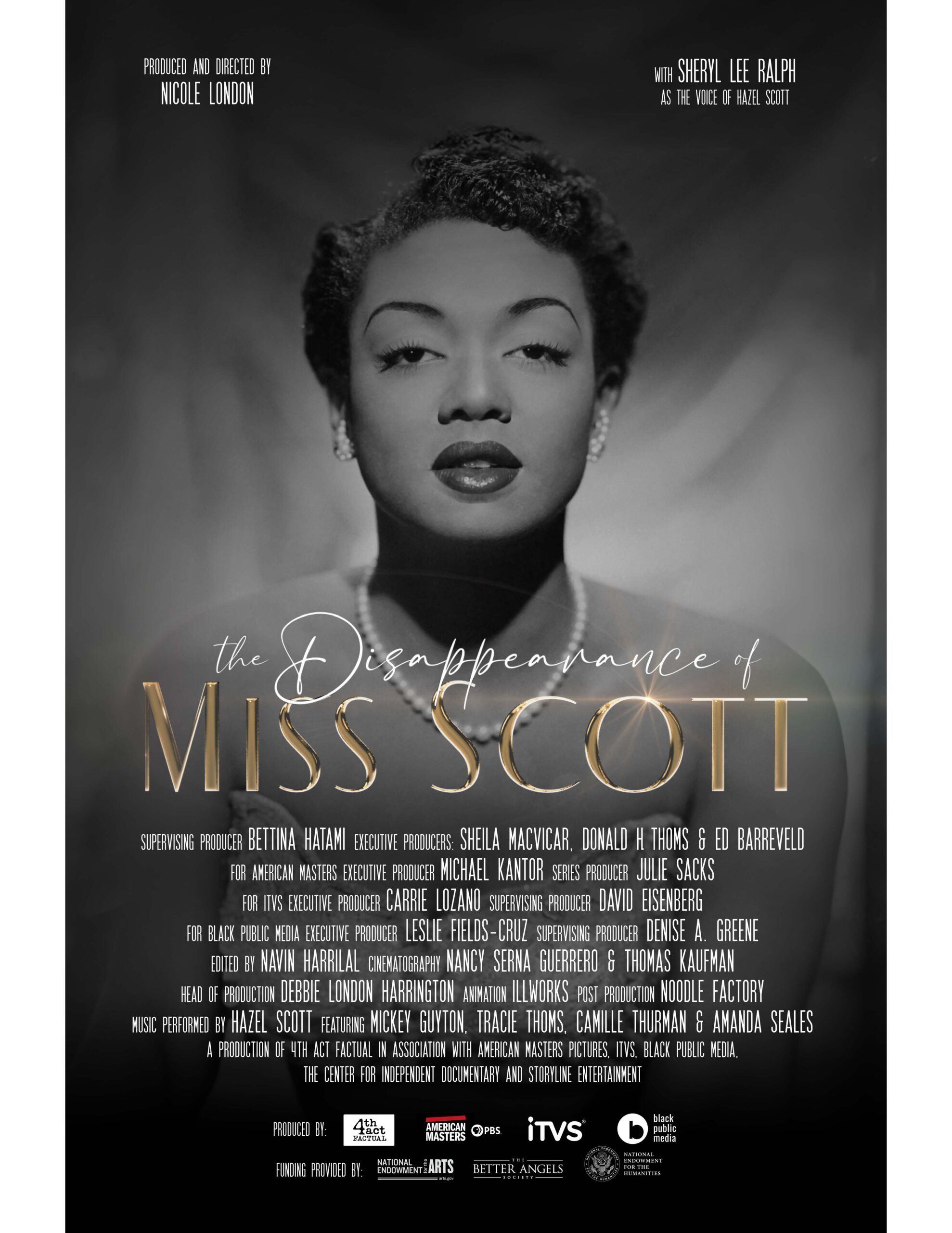 Poster for The Disappearance of Miss Scott