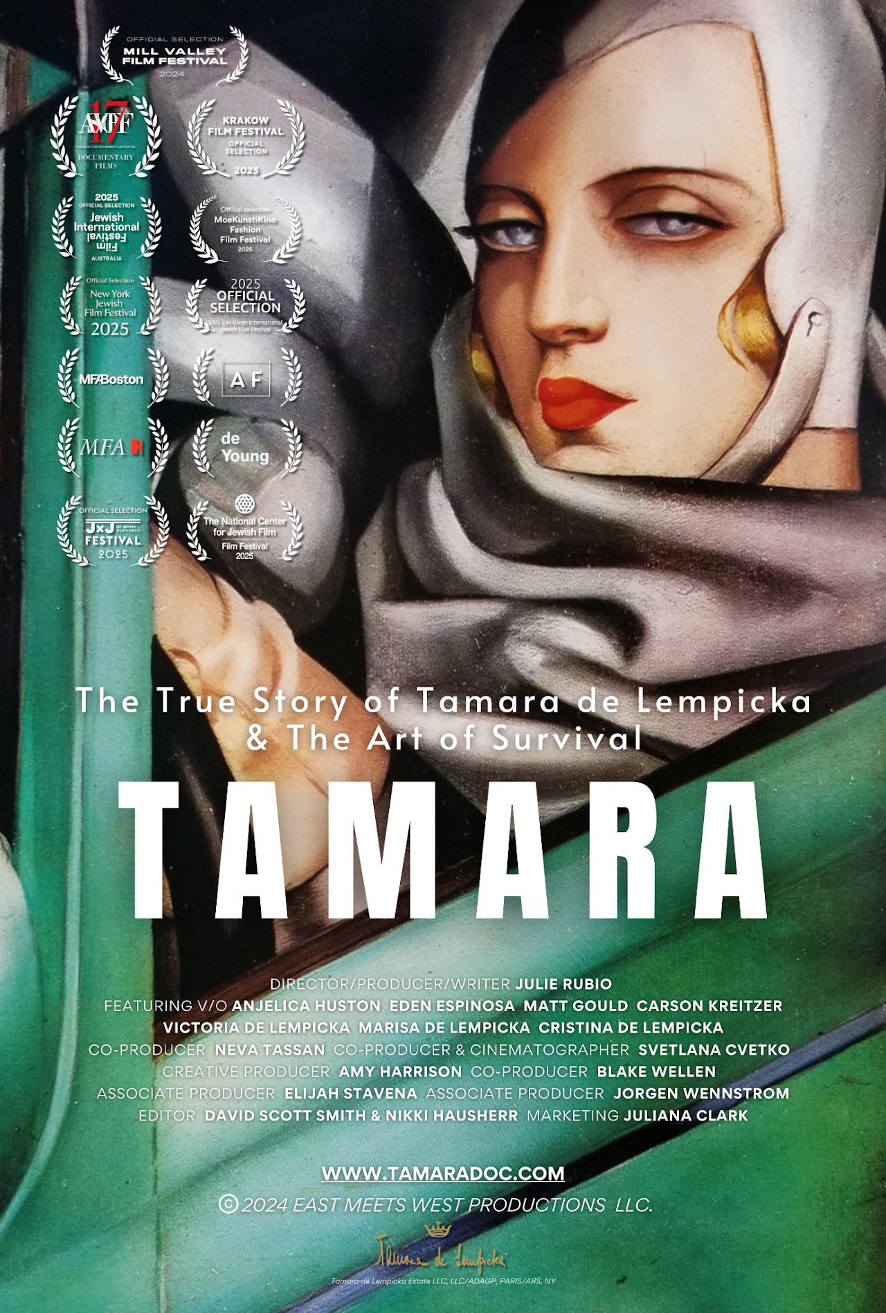 Poster for The True Story of Tamara de Lempicka and the Art of Survival