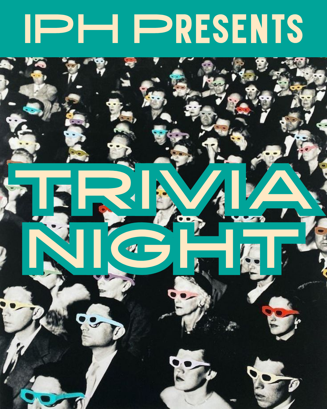 Poster for Reel Trivia Night at IPH