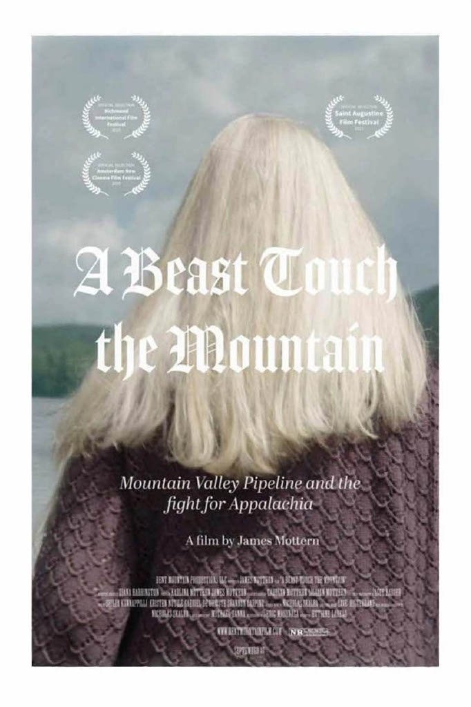 Poster for A Beast Touch the Mountain