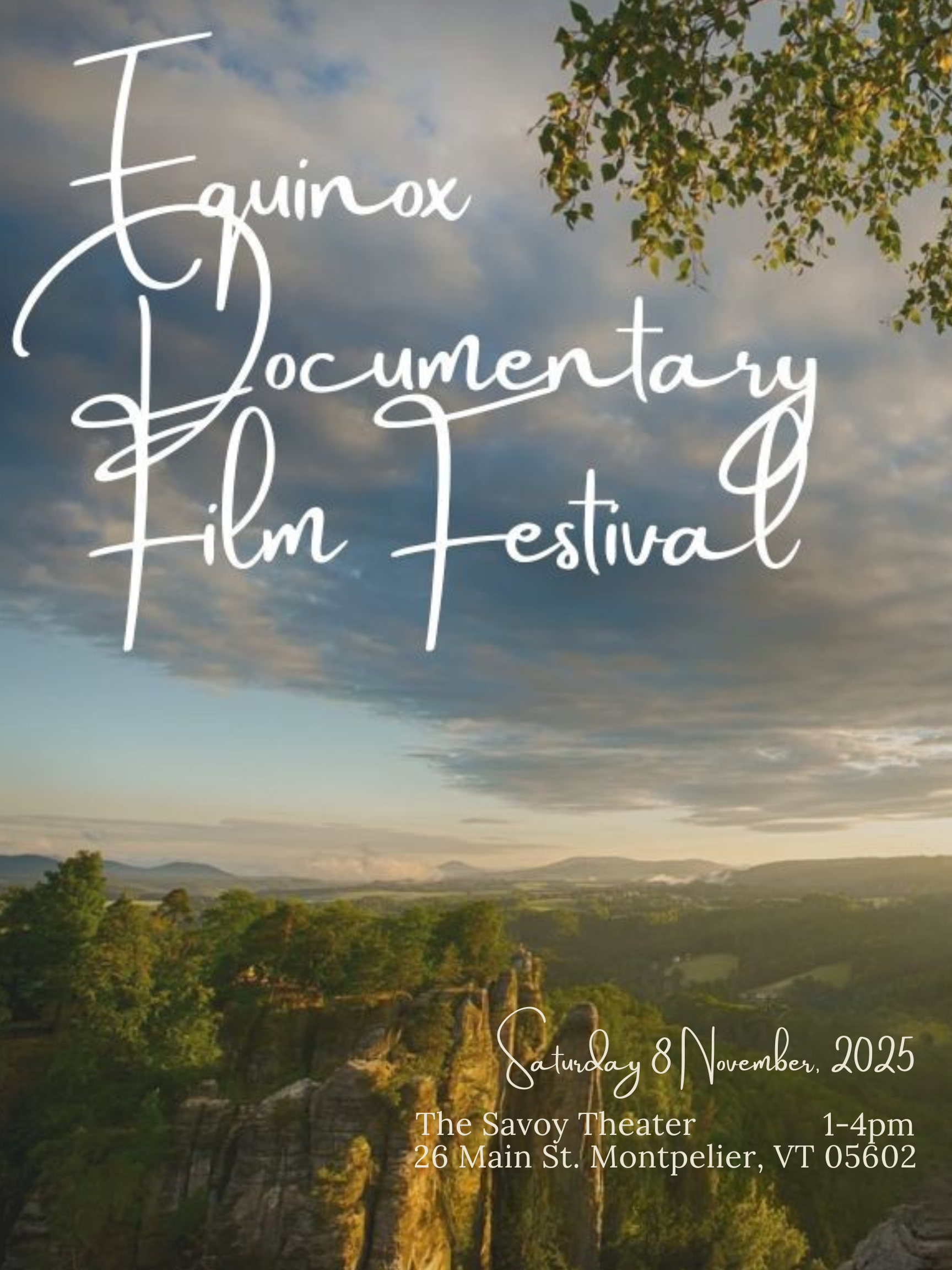 Poster for Equinox Environmental Film Fest