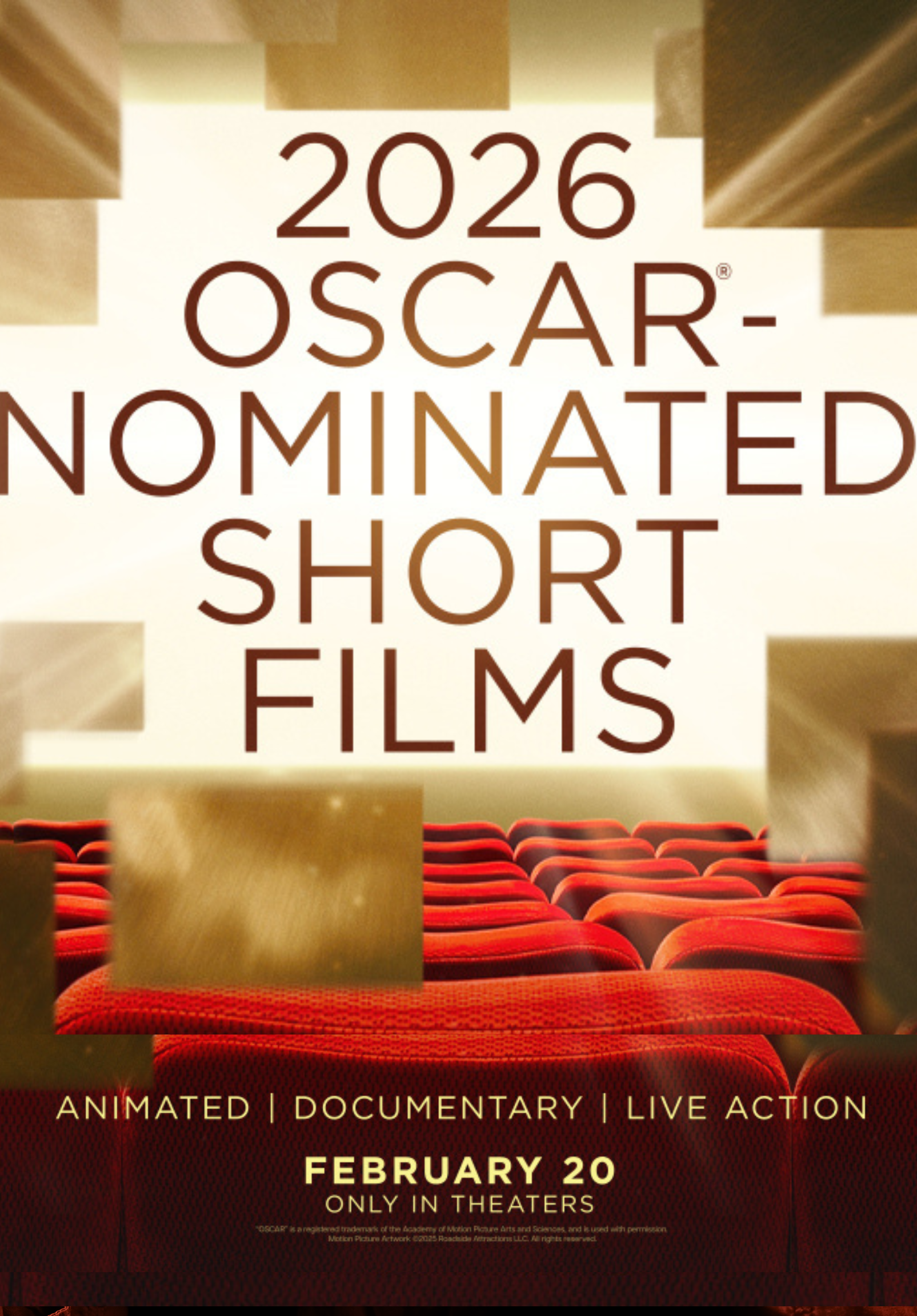 Poster for 2026 Oscar Nominated Shorts – Documentary