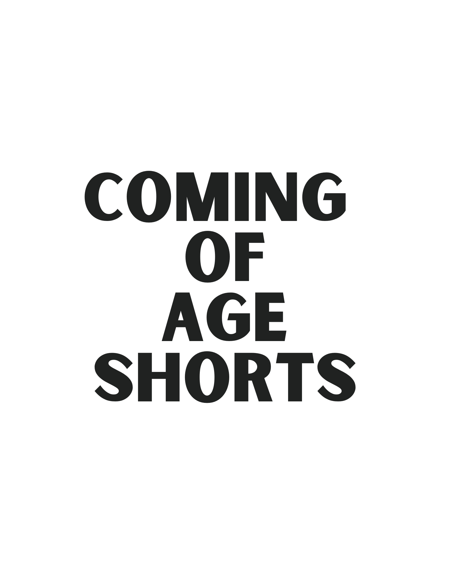 Poster for Coming of Age Shorts