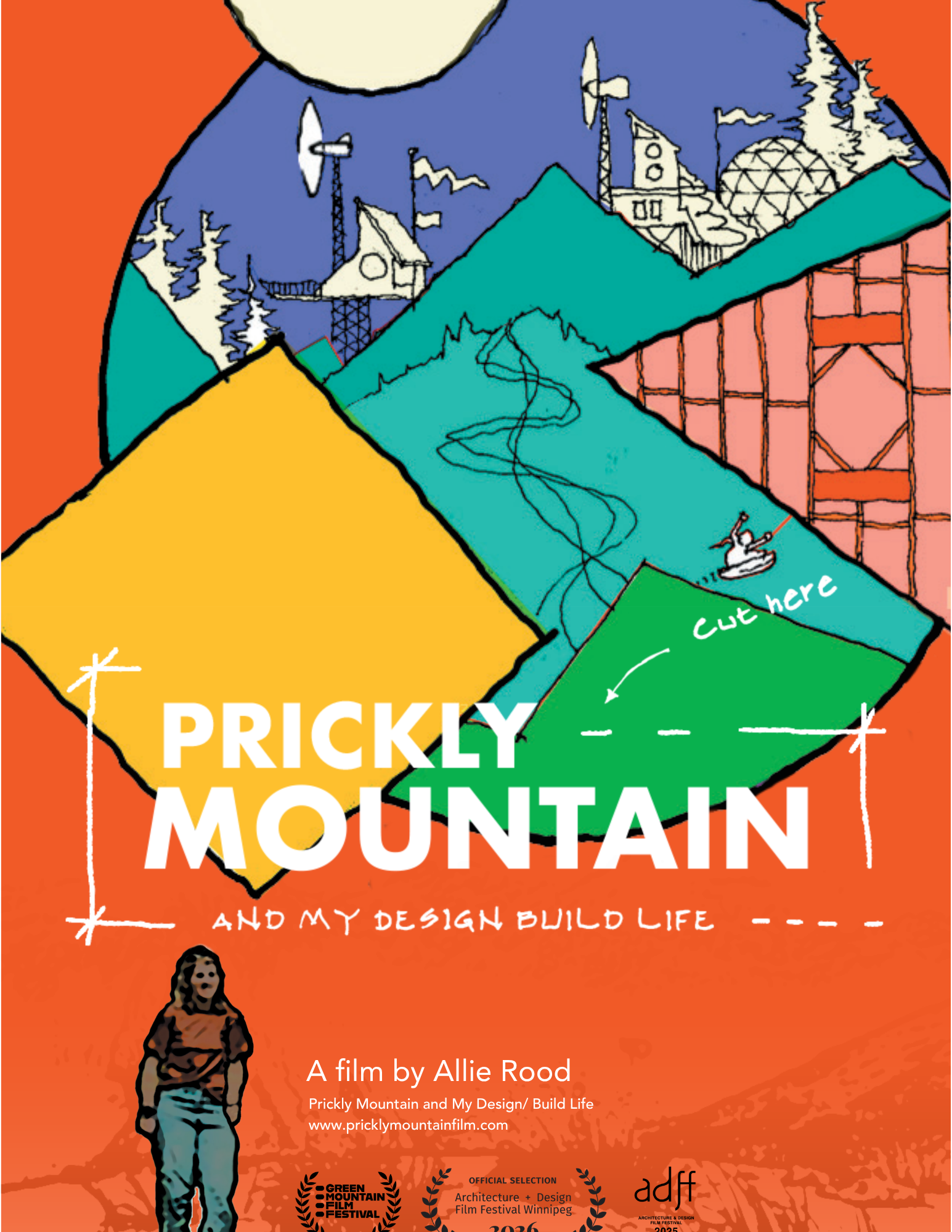Poster for Prickly Mountain and My Design/Build Life