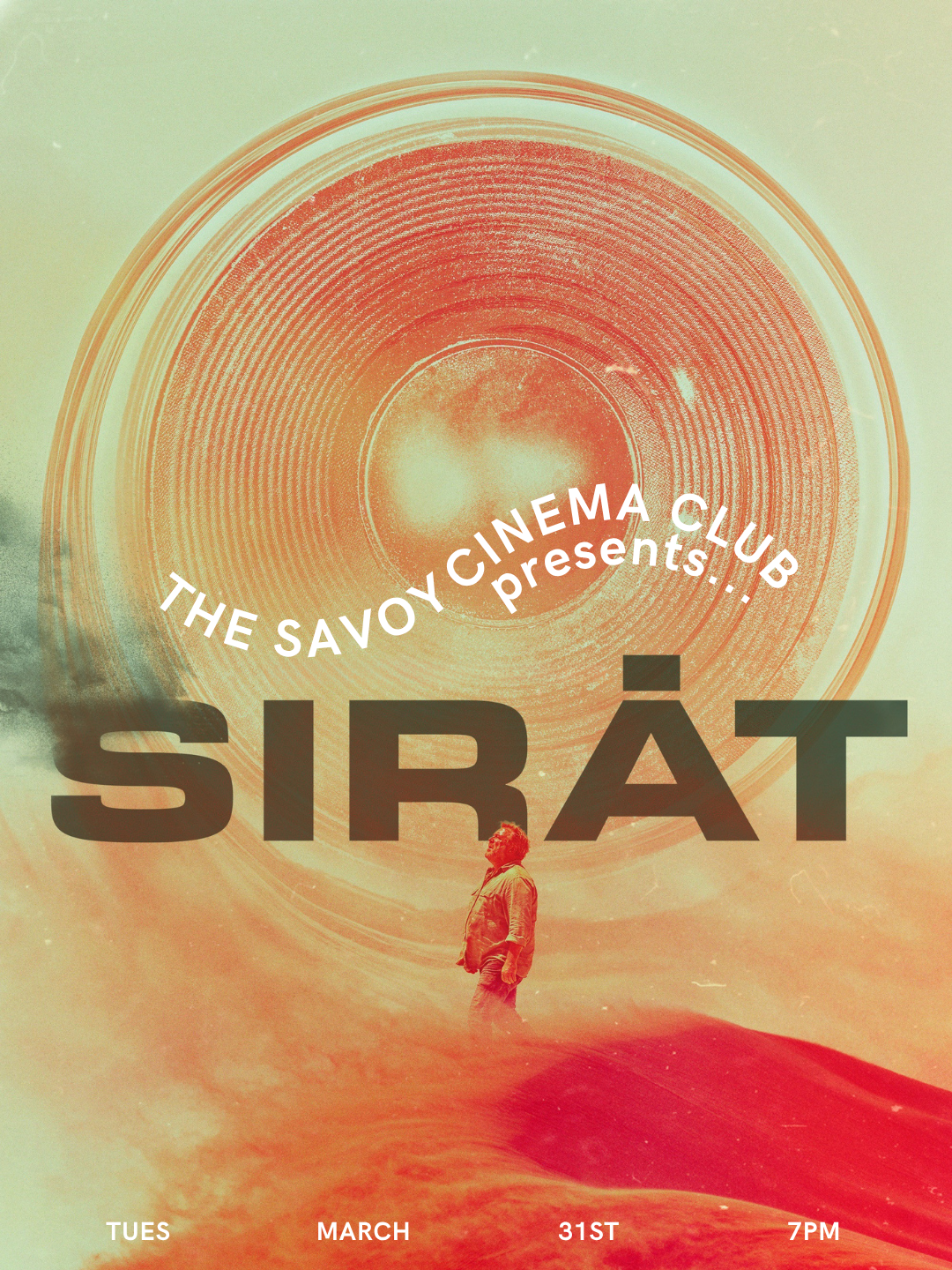 Poster for The Savoy Cinema Club Presents: Sirāt