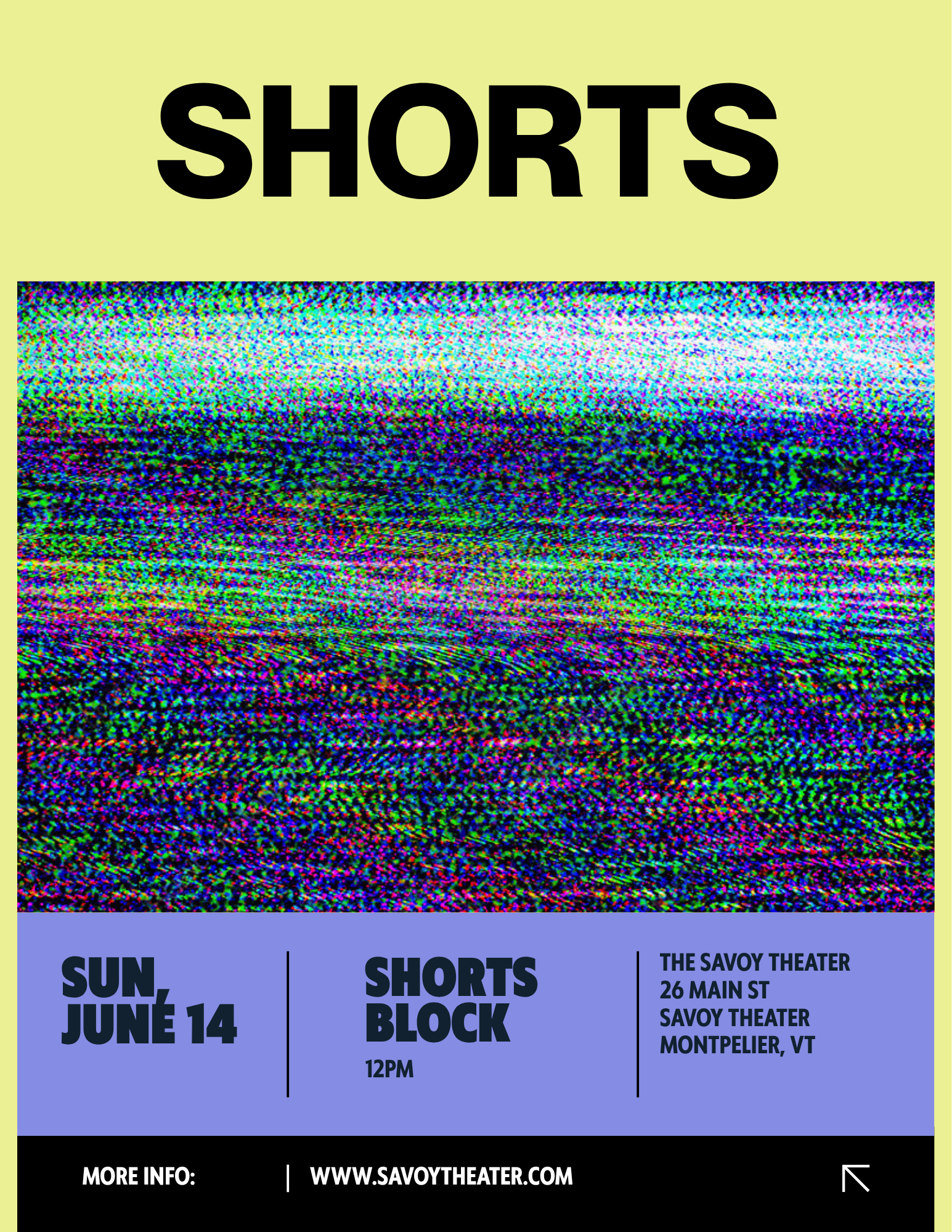 Poster for Queer Shorts!
