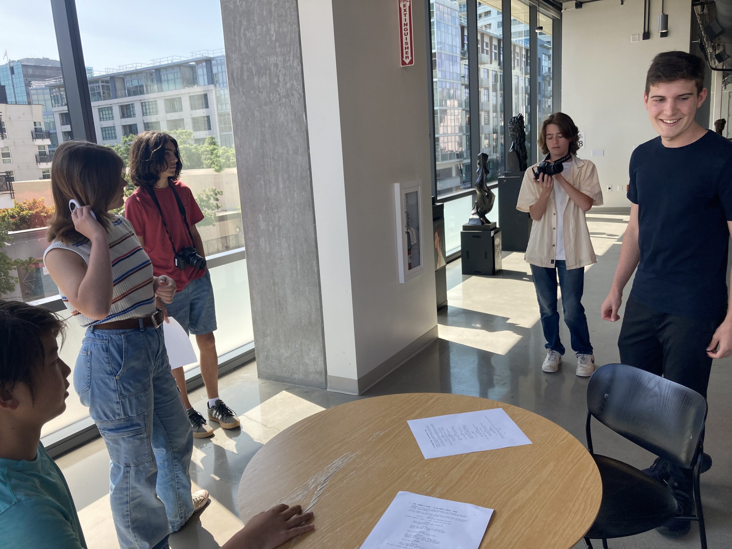 Poster for Teen Producers Project Fall Showcase