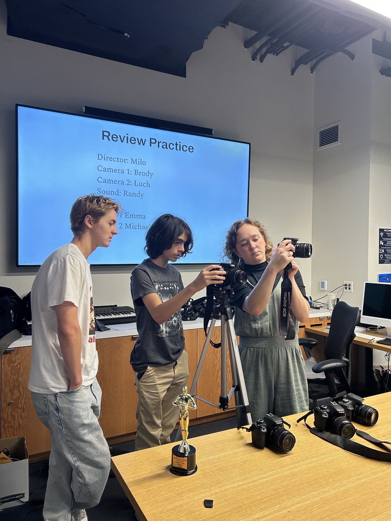 Poster for Teen Producers Project Summer Showcase