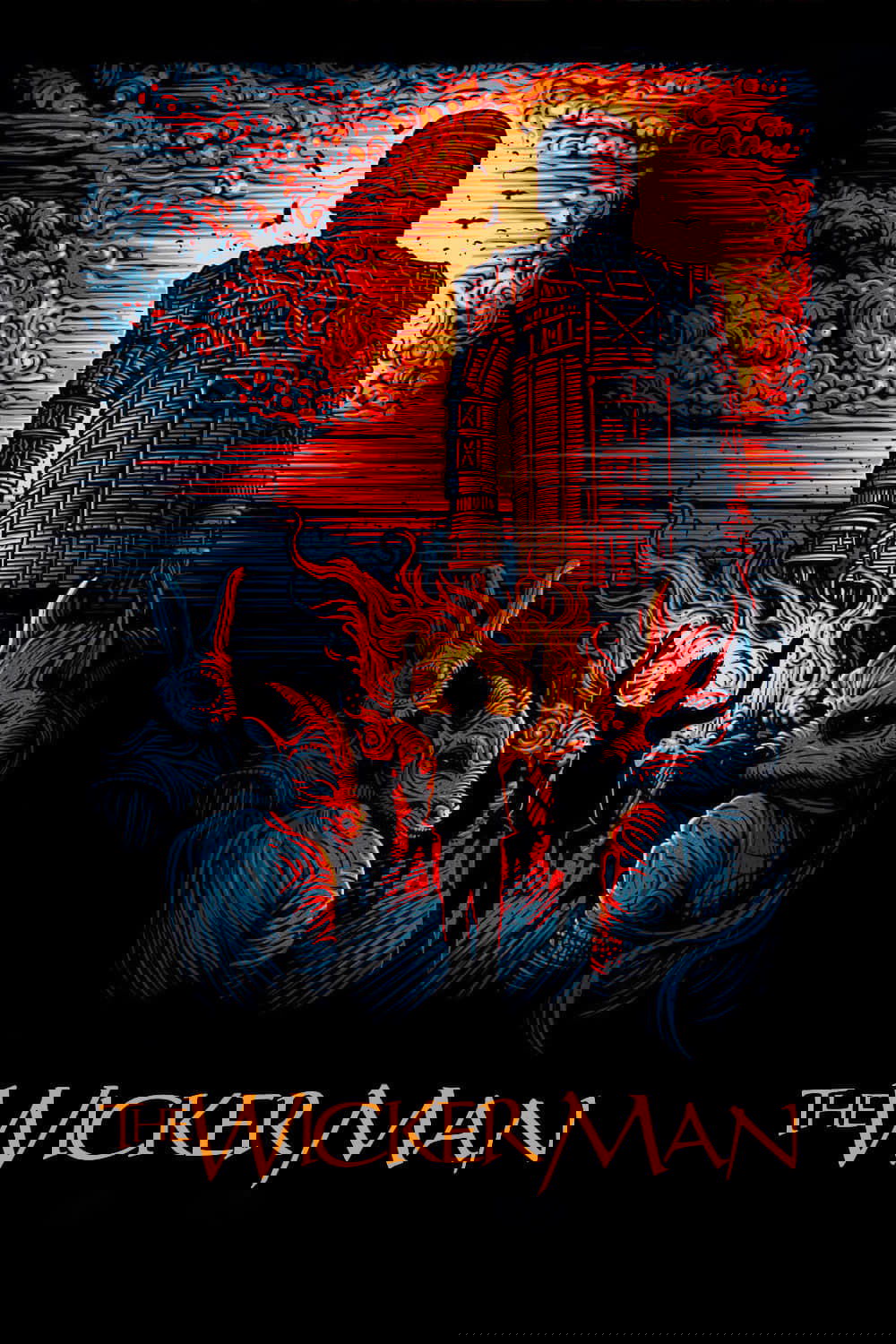 Poster for DGC Video: “Hexes and Woes” – The Wicker Man (4K Restoration)