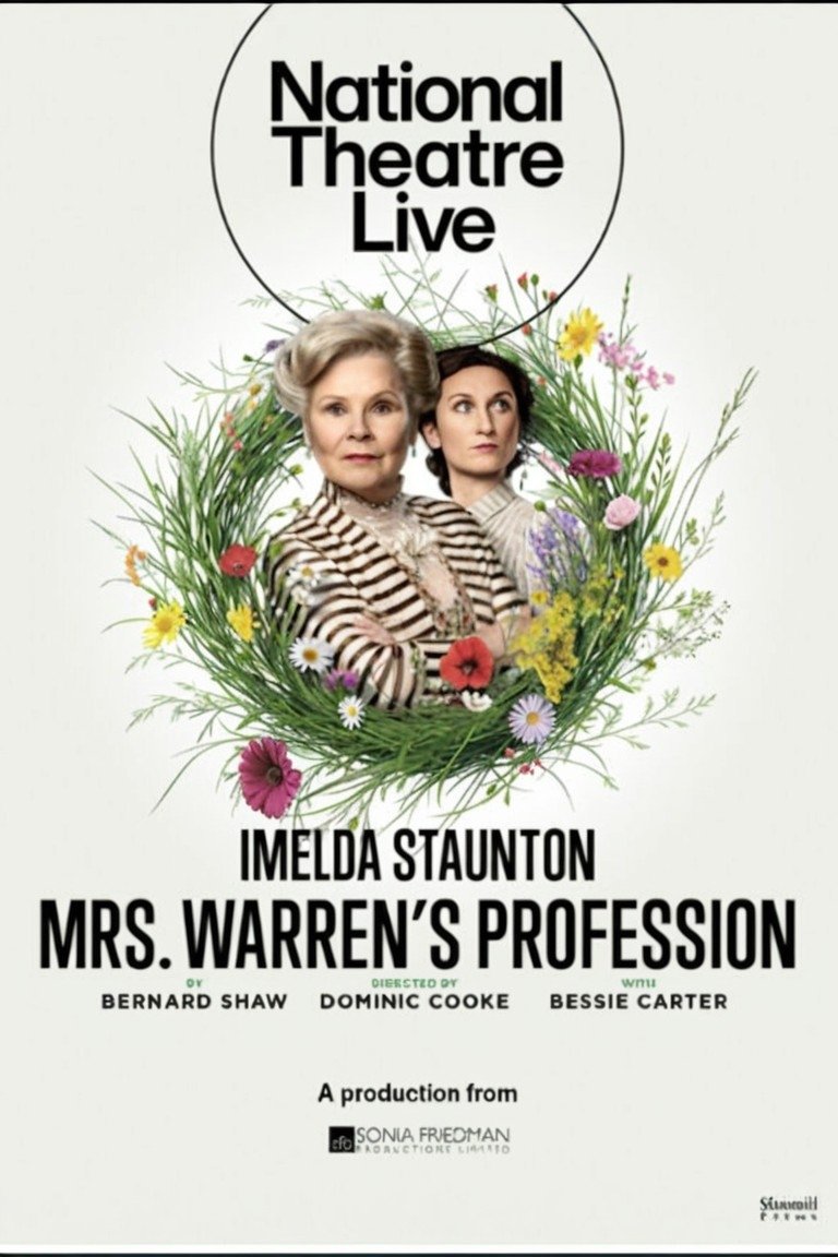 Poster for National Theatre Live: Mrs. Warren’s Profession