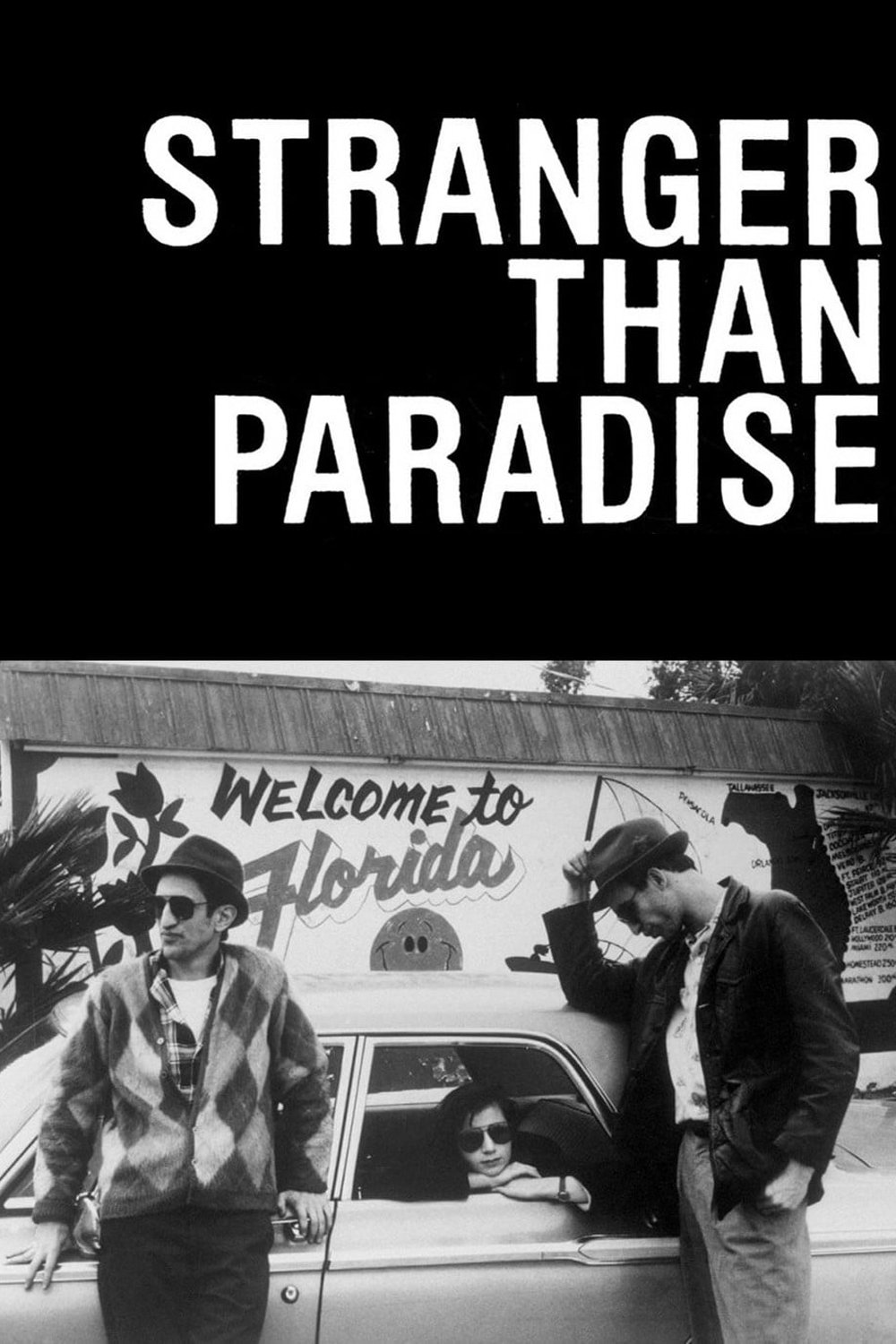 Poster for “Deadpan Walking: The Early Films of Jim Jarmusch” – Stranger Than Paradise