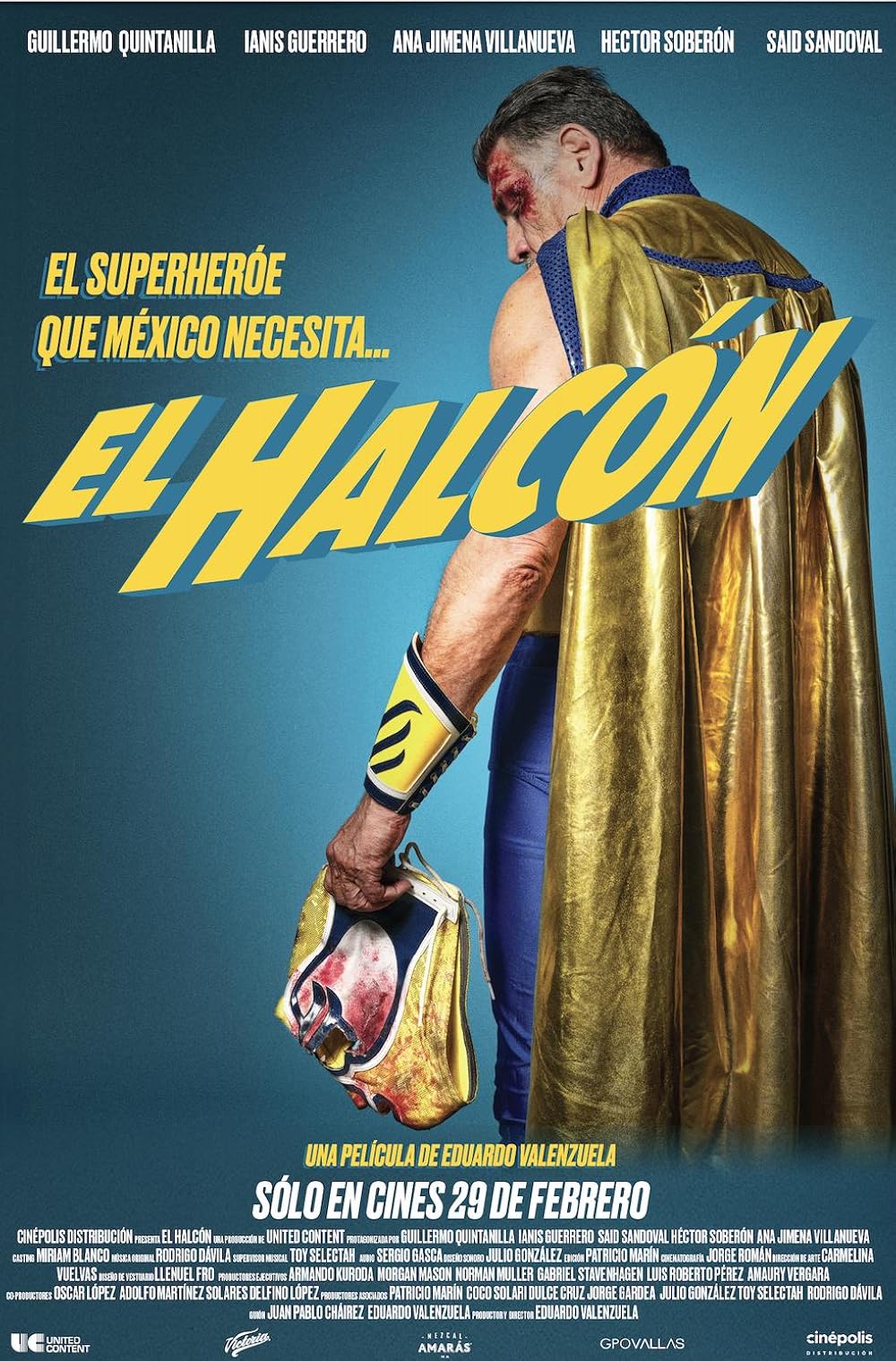 Poster for El Halcón – 33rd Annual San Diego Latino Film Festival
