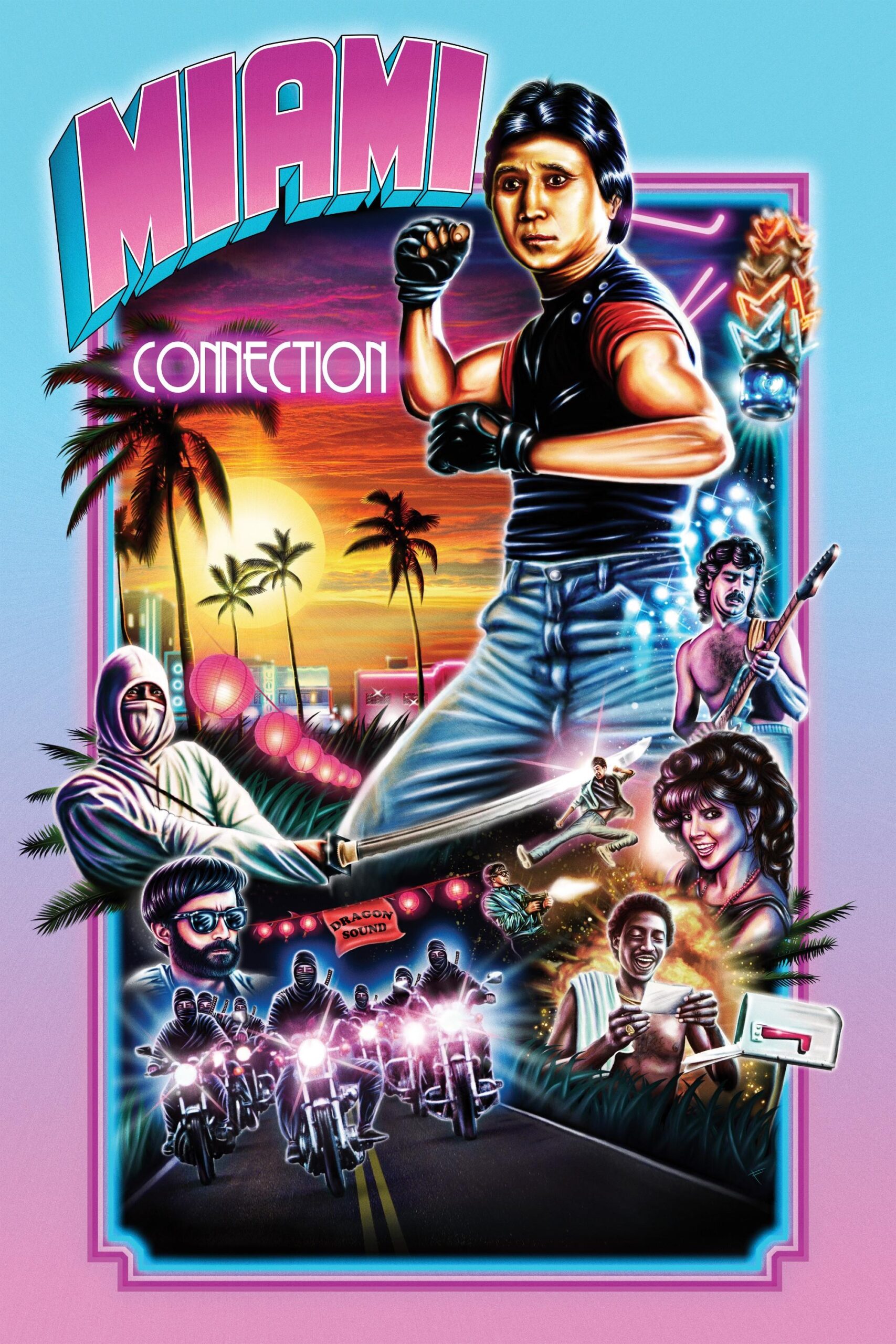 Poster for Bonkers Half-Assed Midnight: Miami Connection