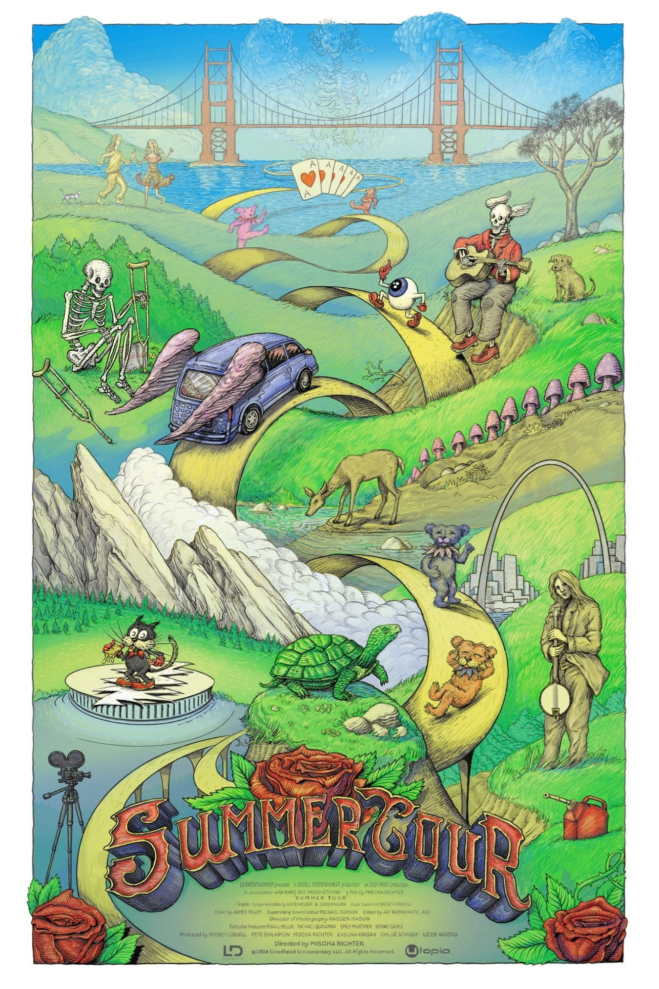 Poster for Summer Tour