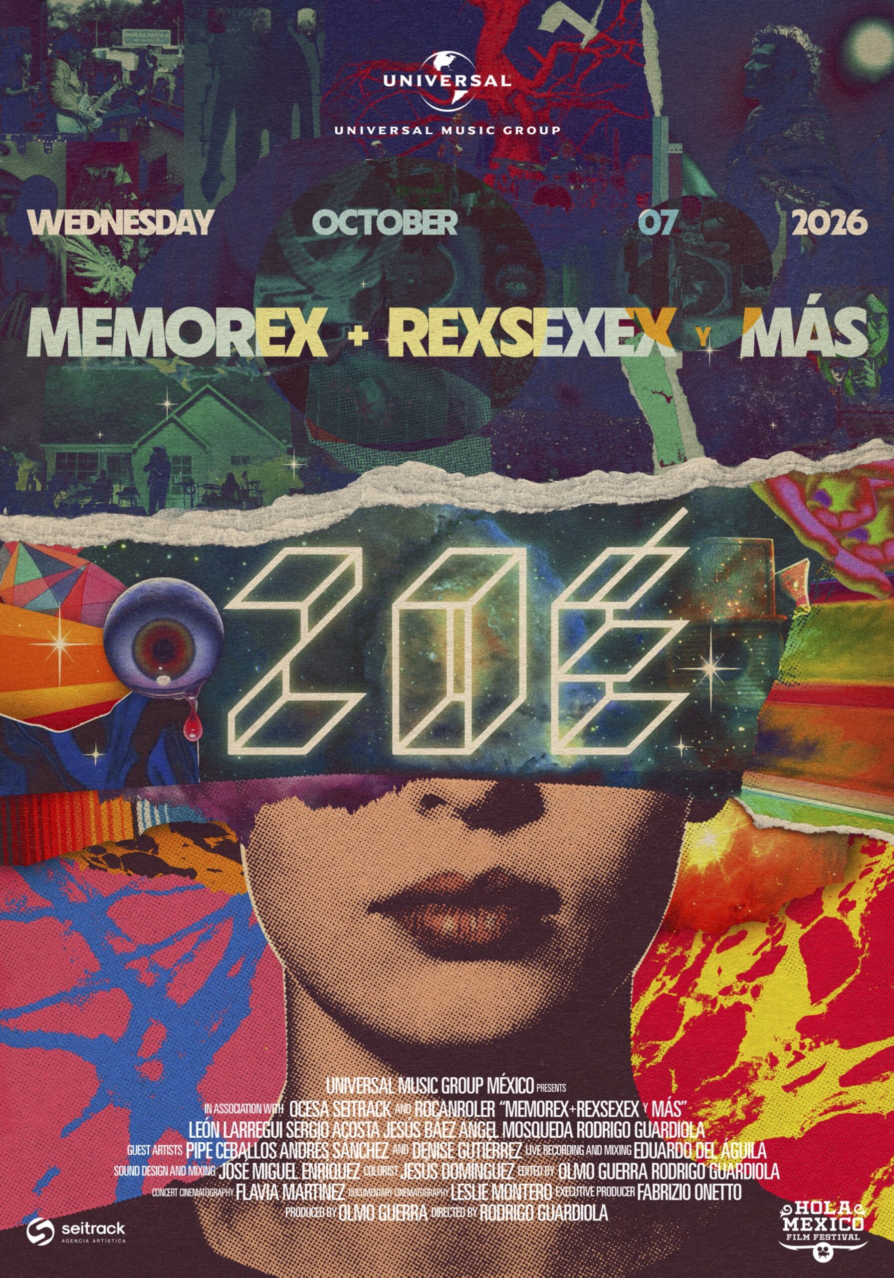 Poster for Zoé Presents: Memorex + Rexsexex y Más