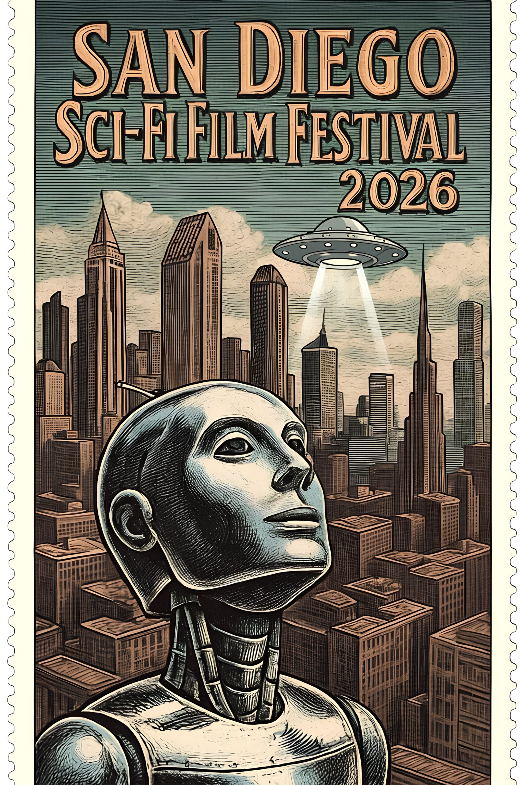 Poster for San Diego Sci-Fi Film Festival