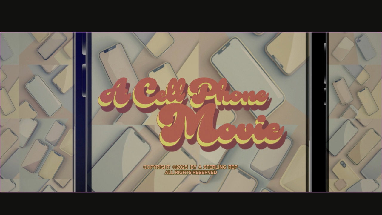 Poster for A Cell Phone Movie