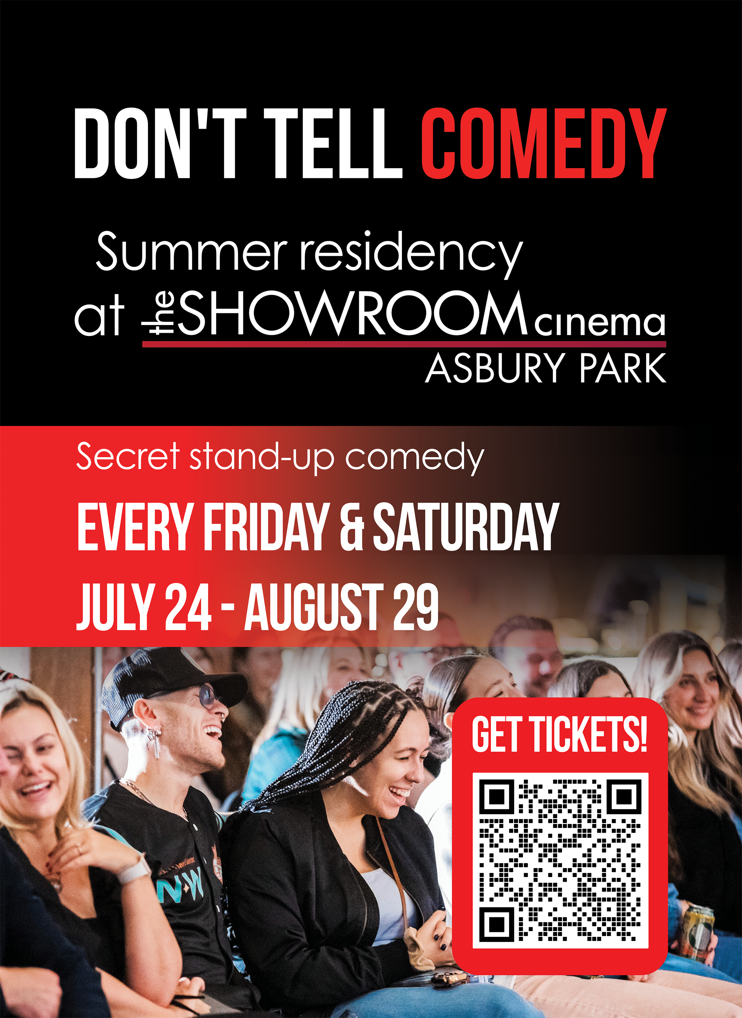Poster for Don’t Tell Comedy