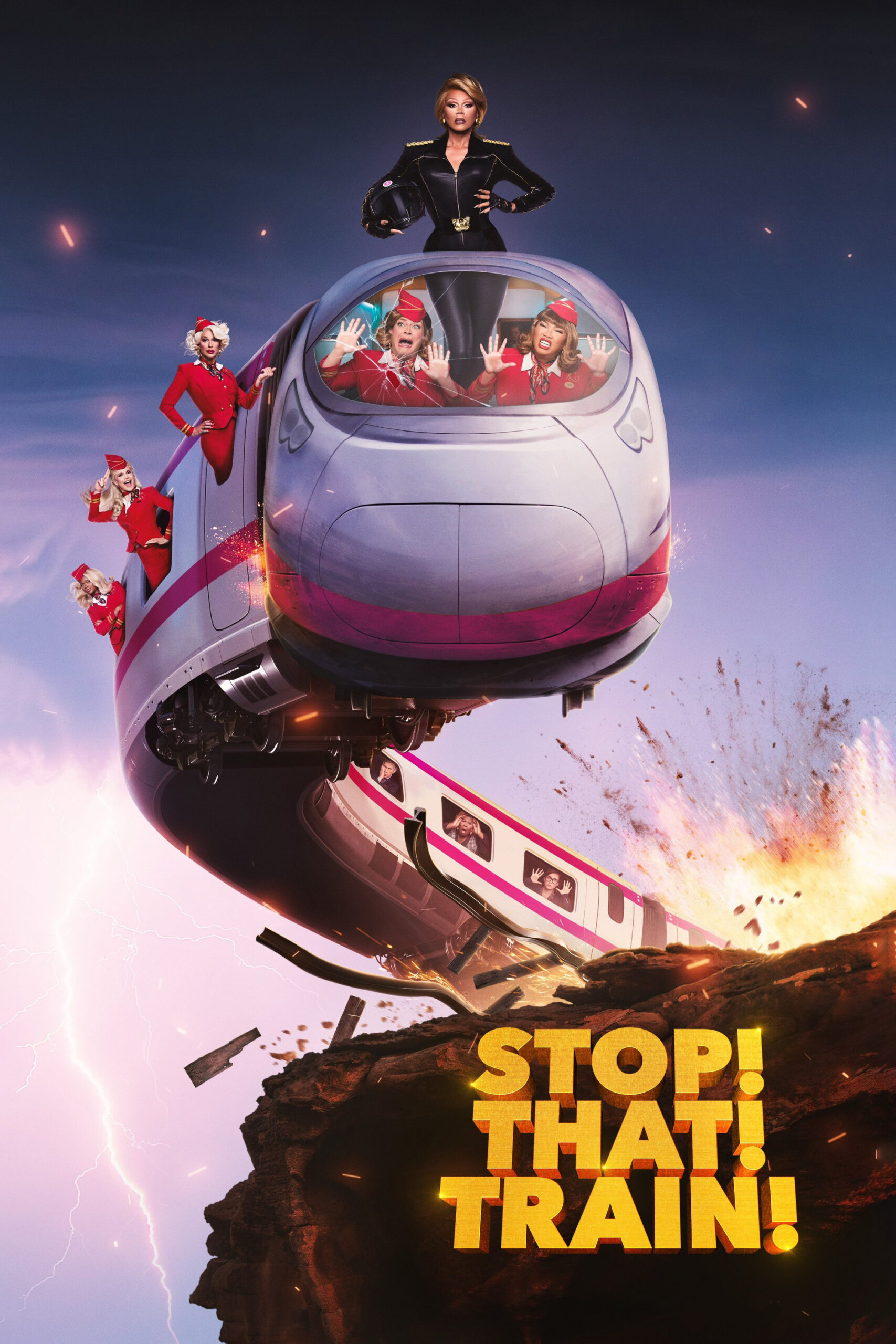 Poster for Stop! That! Train!