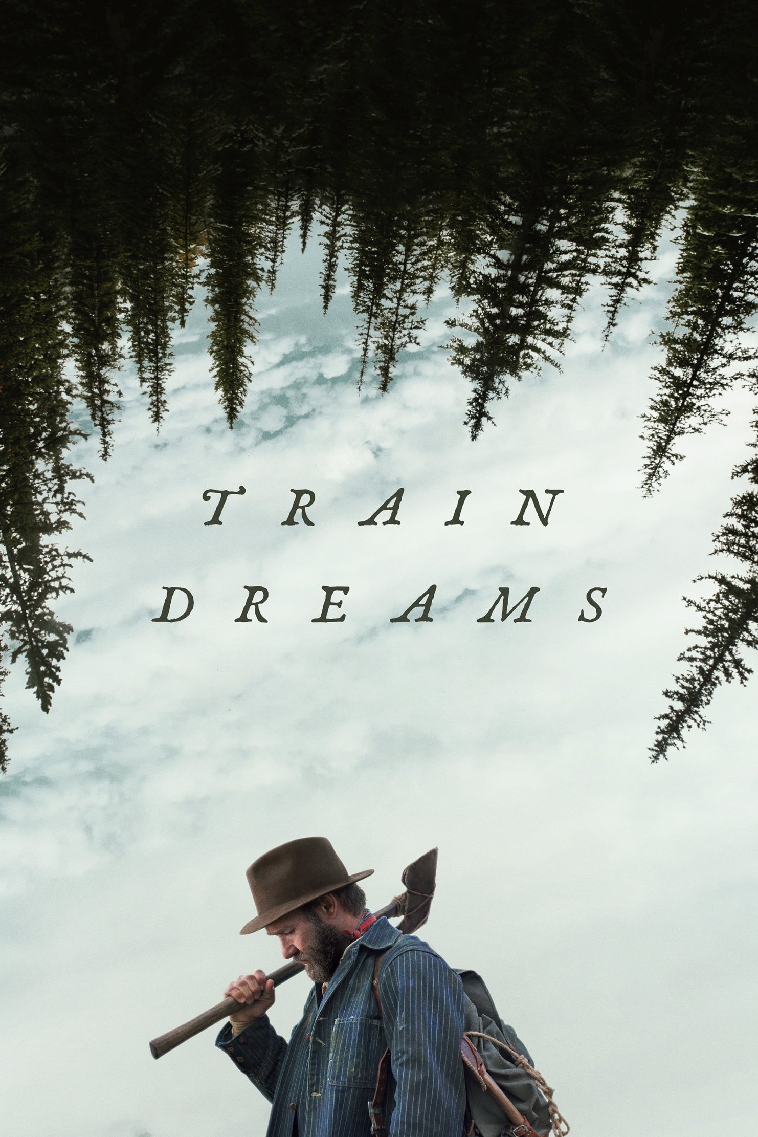 Poster for Train Dreams x Movie Book Club