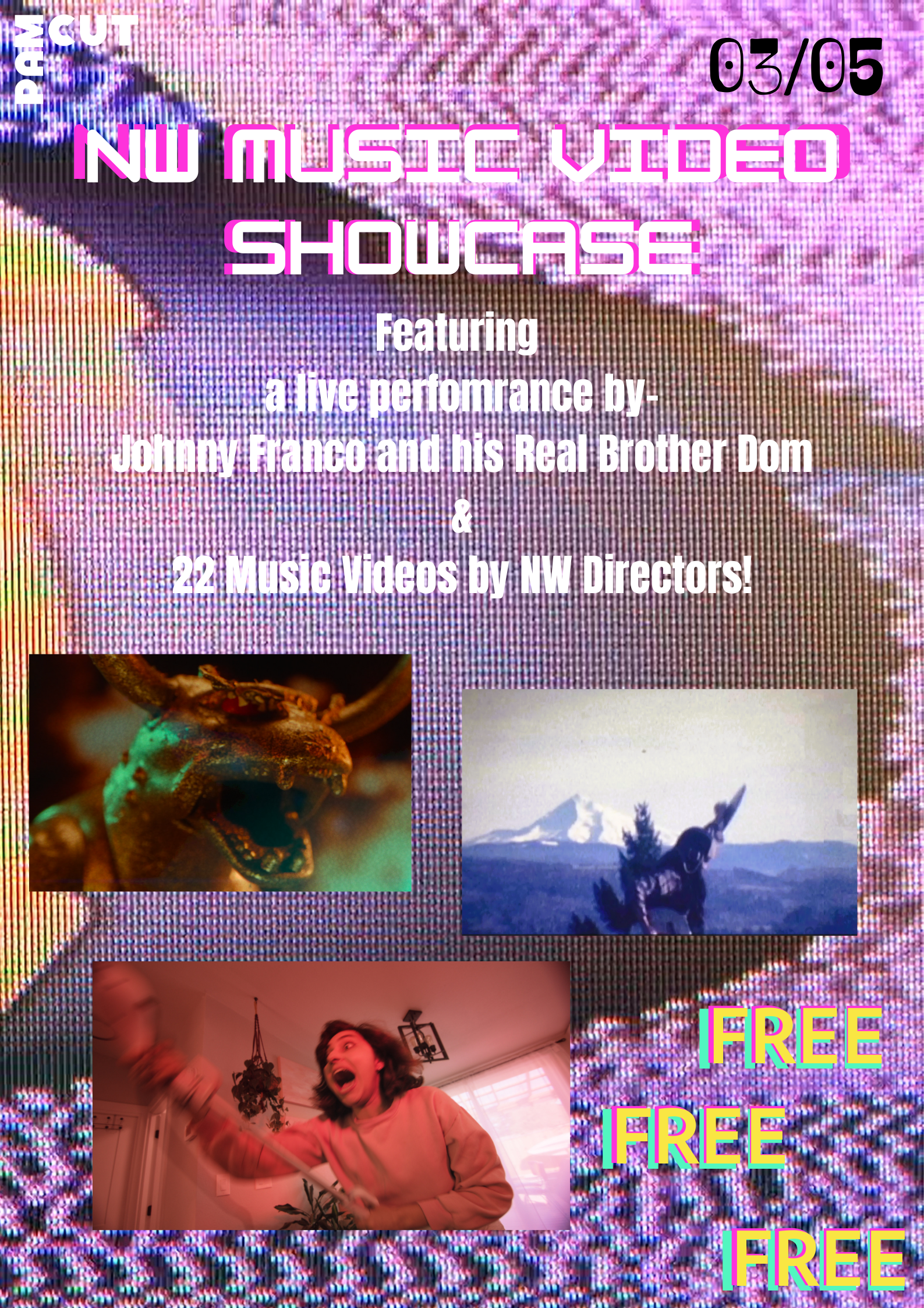Poster for NW Music Video Showcase