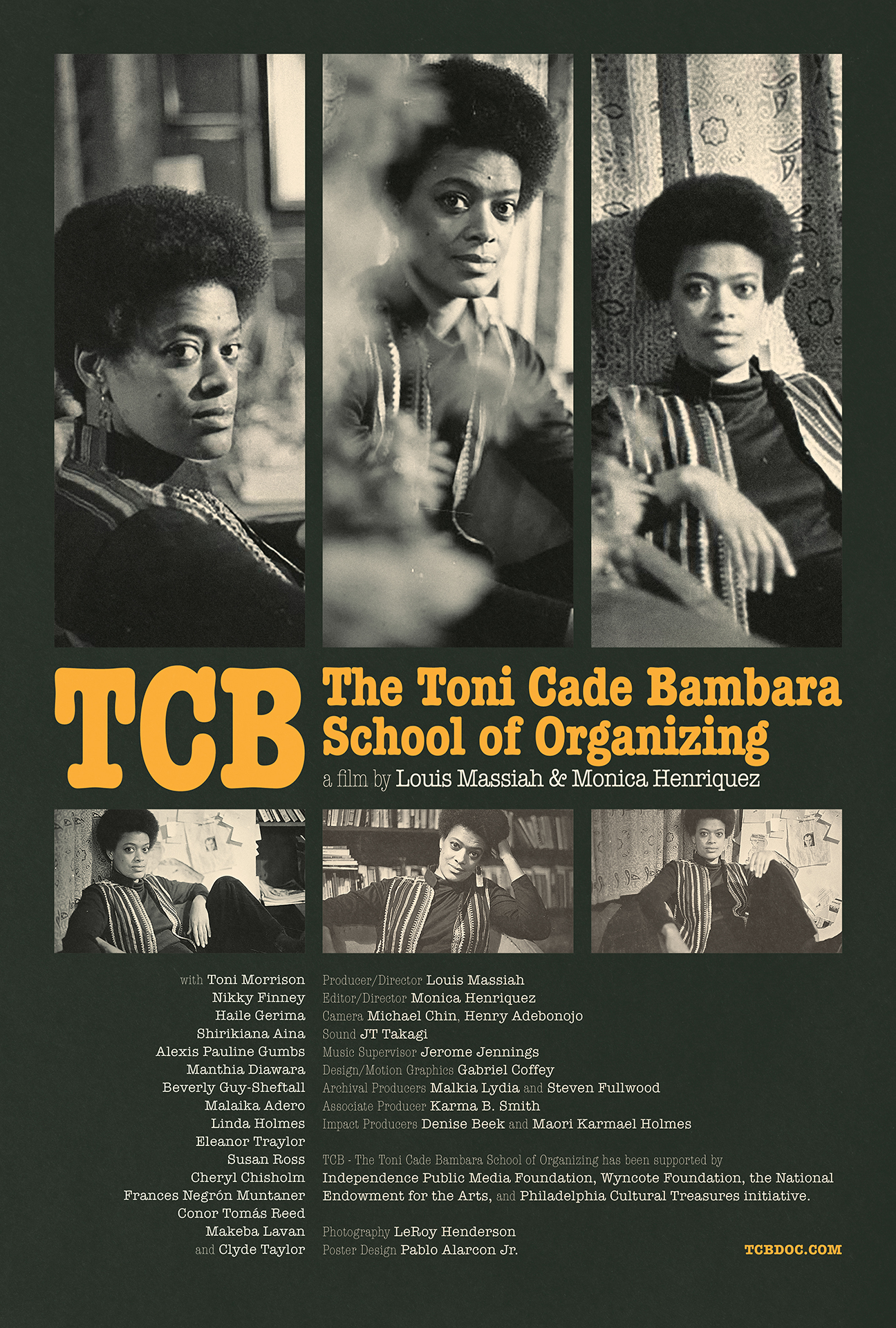 Poster for TCB – The Toni Cade Bambara School of Organizing