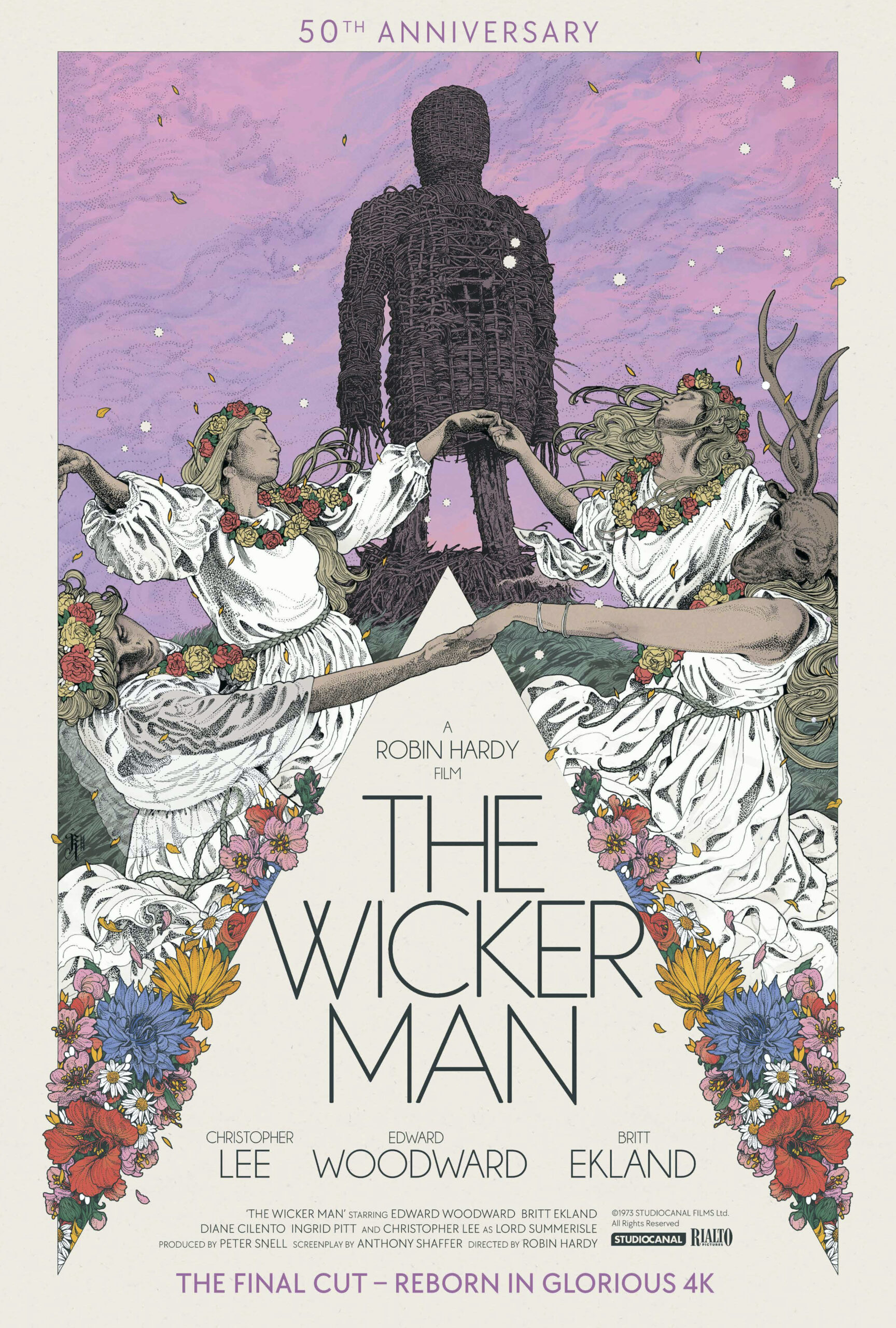 Poster for The Wicker Man x Hannah Mae Cumming