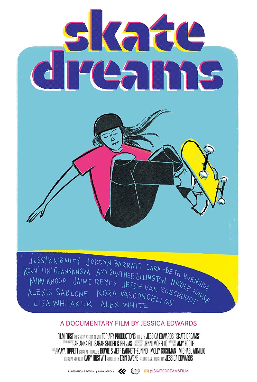 Poster for Skate Dreams x Skate Like A Girl