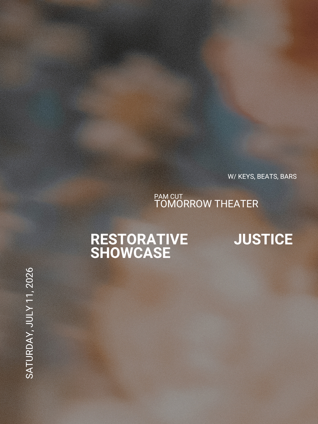 Poster for Restorative Justice Showcase