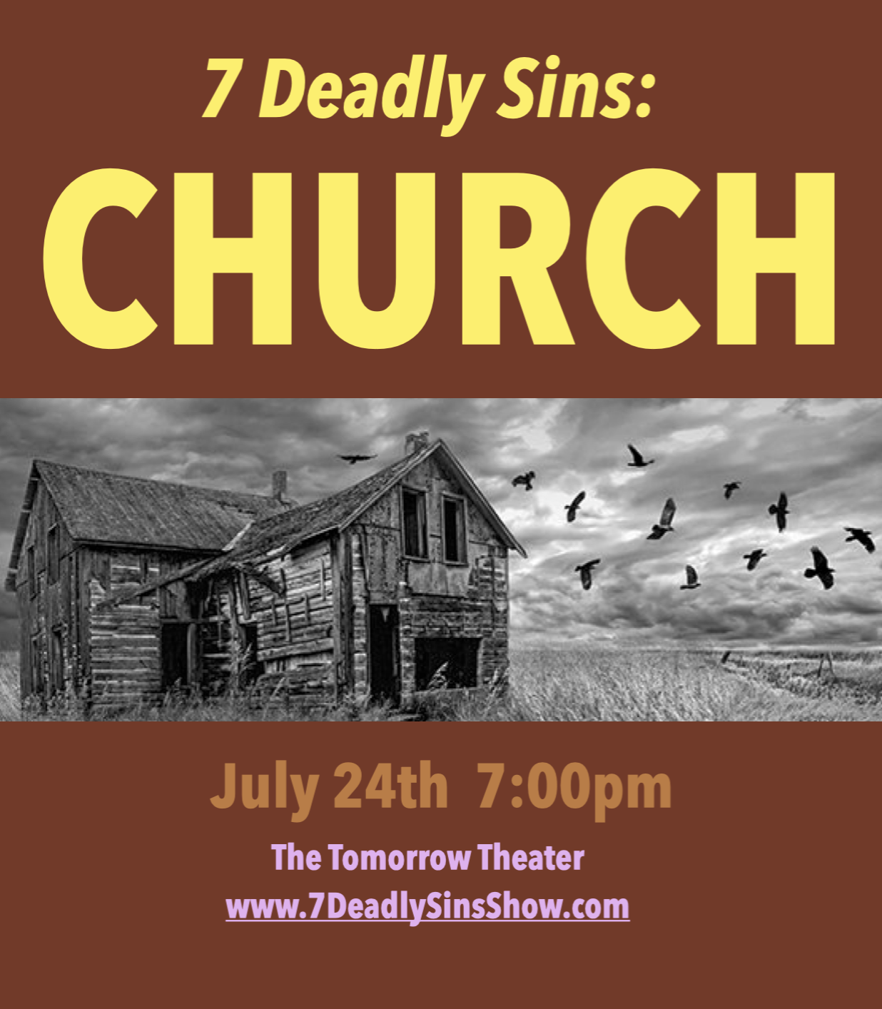 7 Deadly Sins: CHURCH Part Two: Lust poster