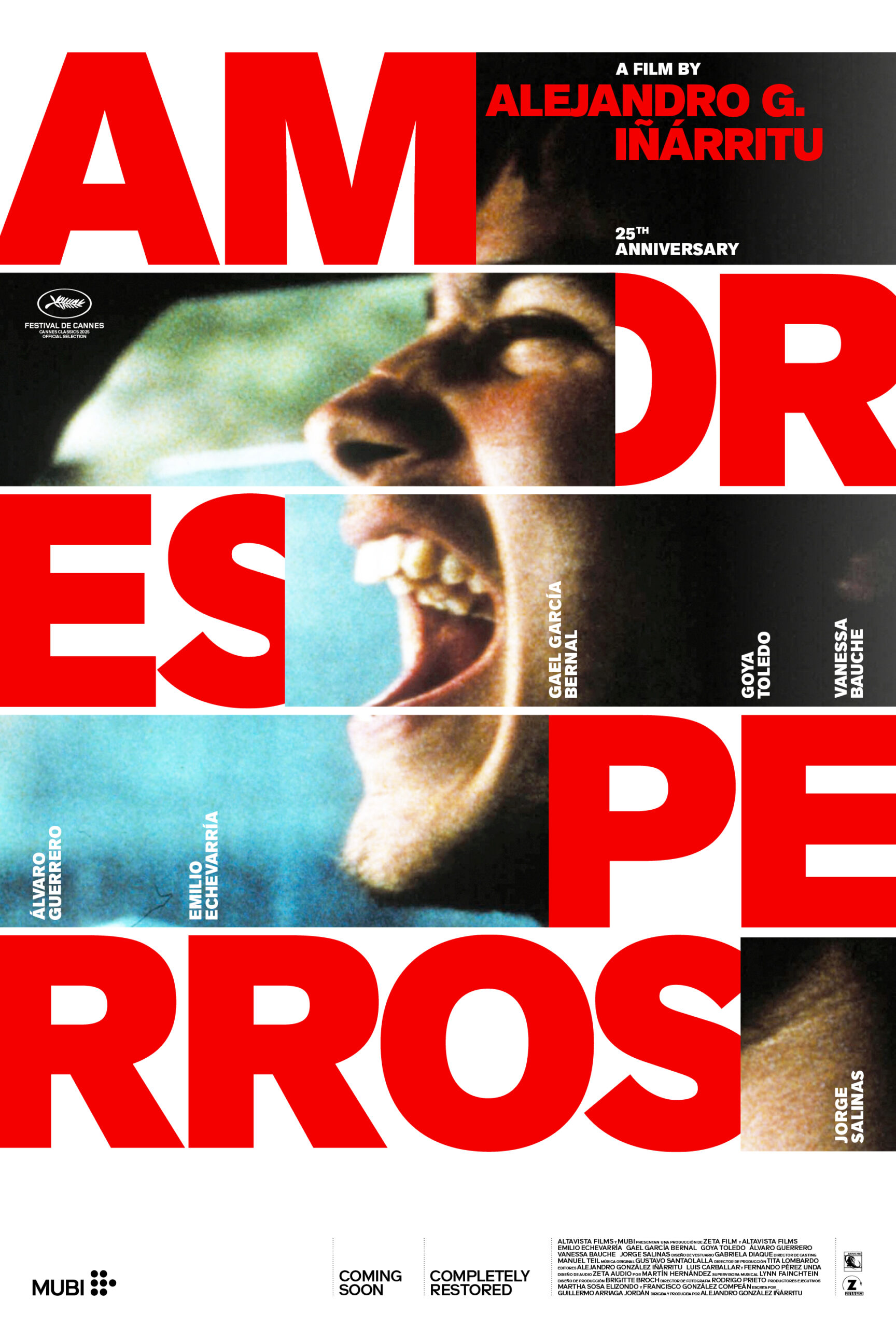 Poster for Amores Perros // Presented by MUBI