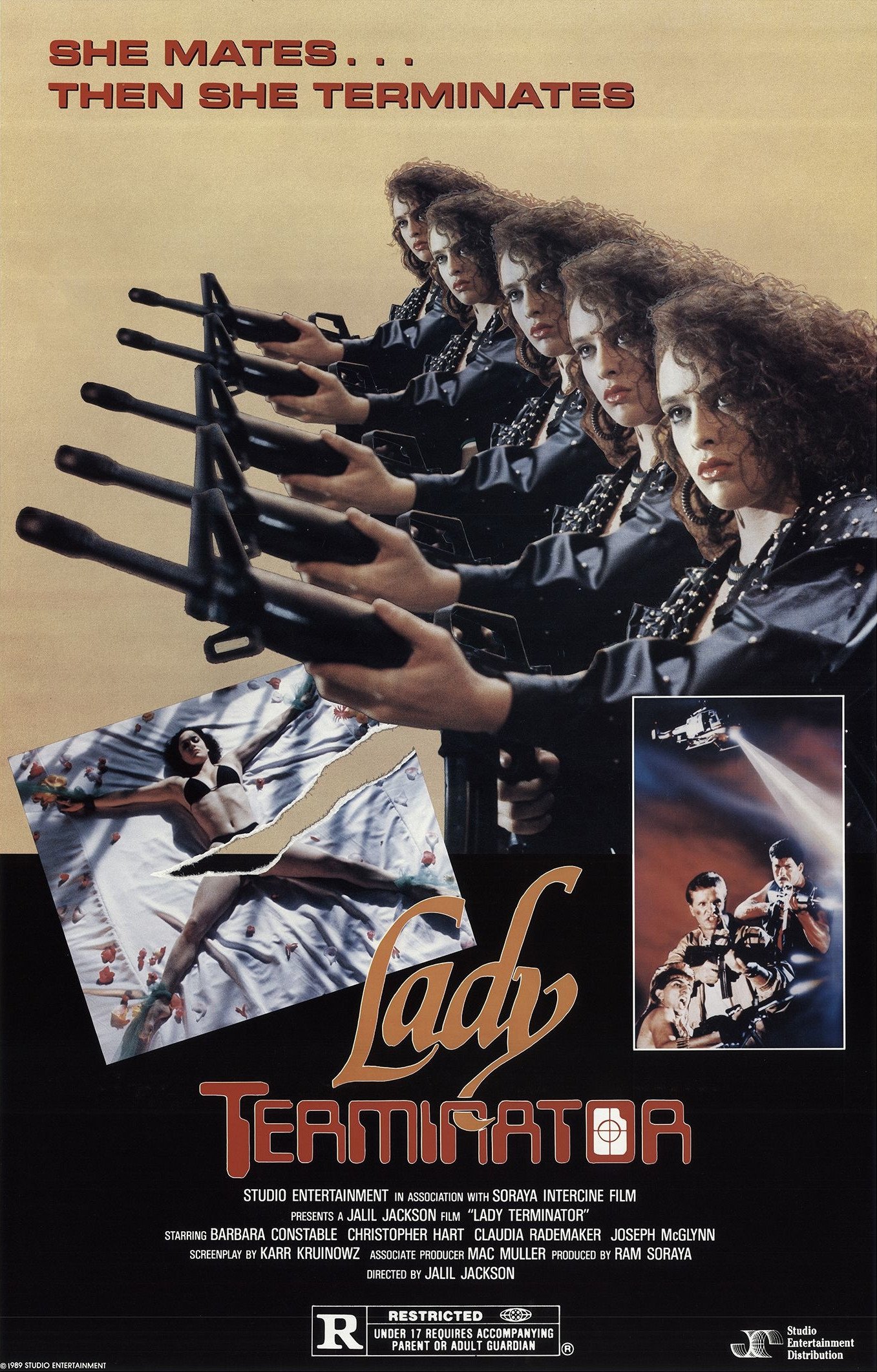 Poster for Lady Terminator x Brain Dead