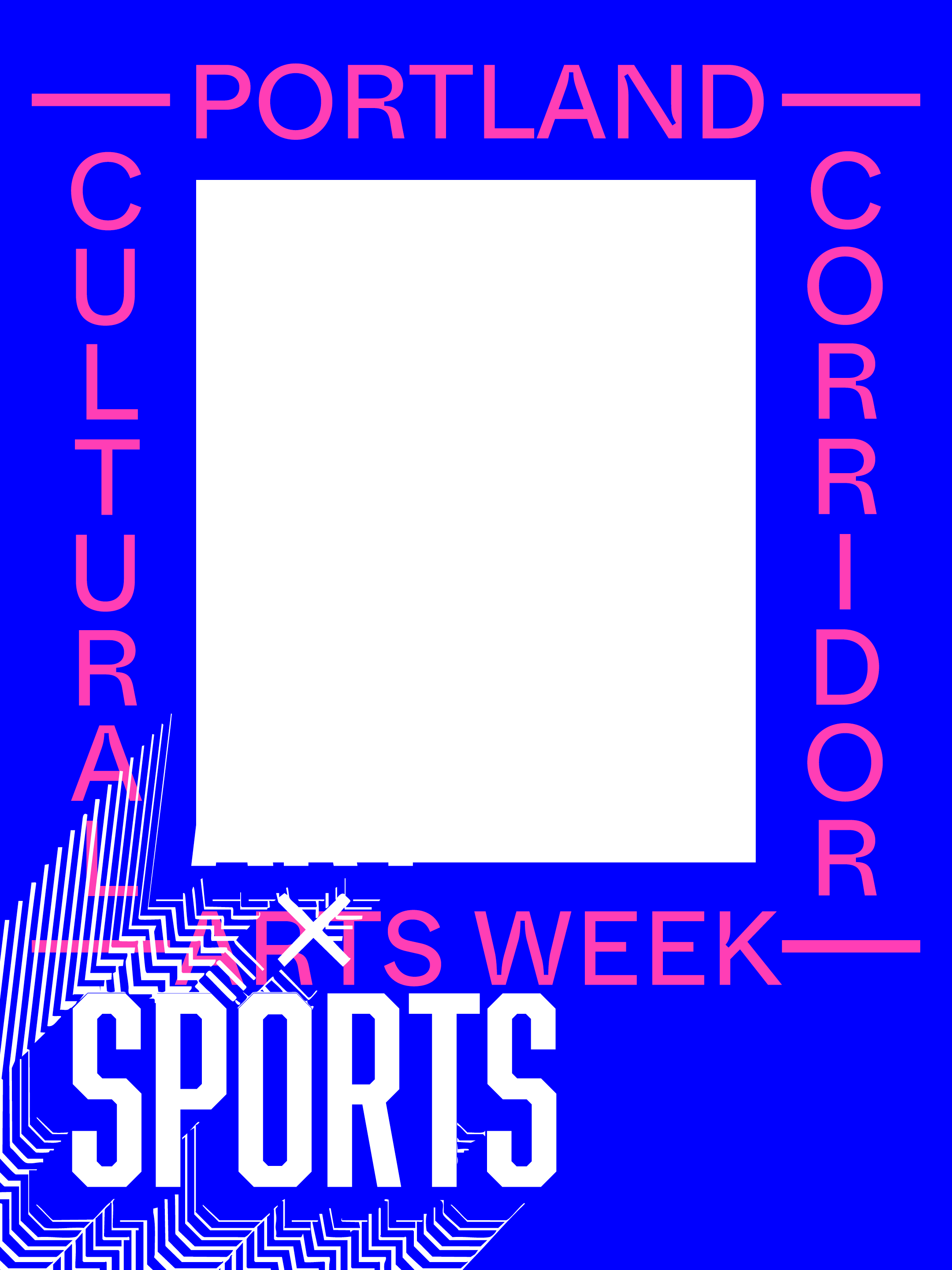 Poster for Cookies Hoops Live Podcast // Portland Arts Week