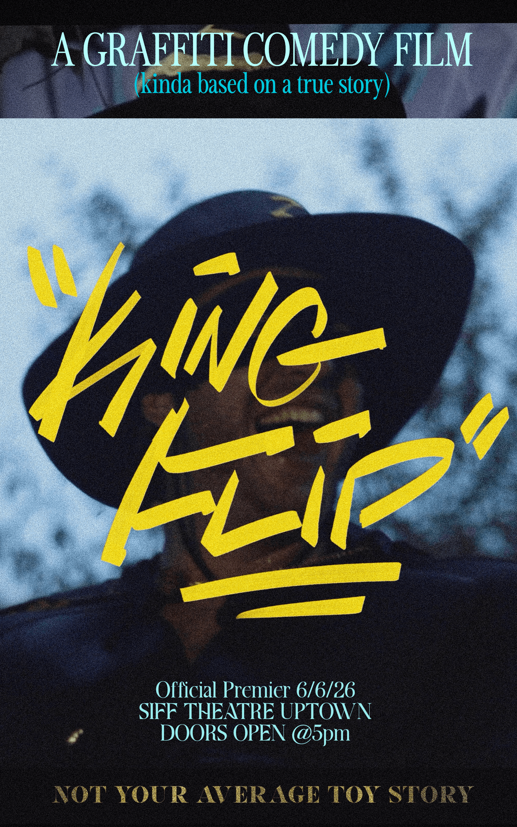 King Flip // Eastside of the Brain poster
