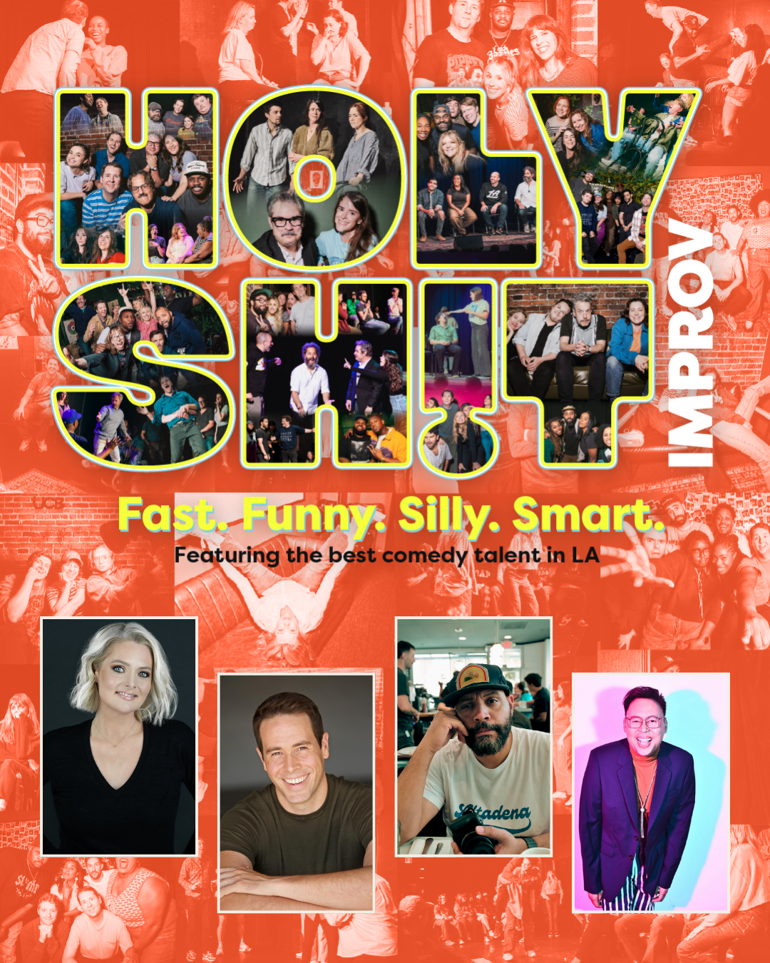 Poster for Holy Shit! Improv: SuperShow Take Over