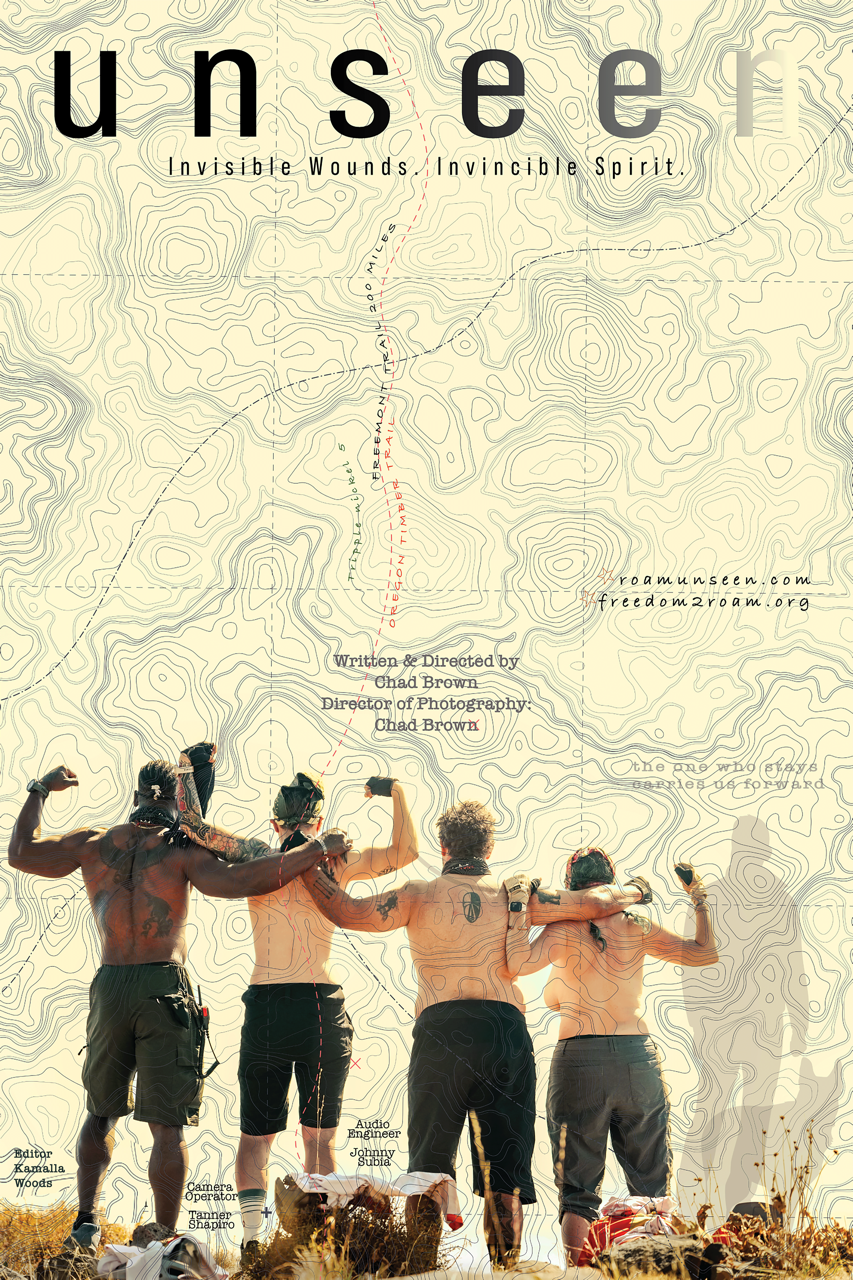 Poster for Unseen: Invisible Wounds, Invincible Spirit