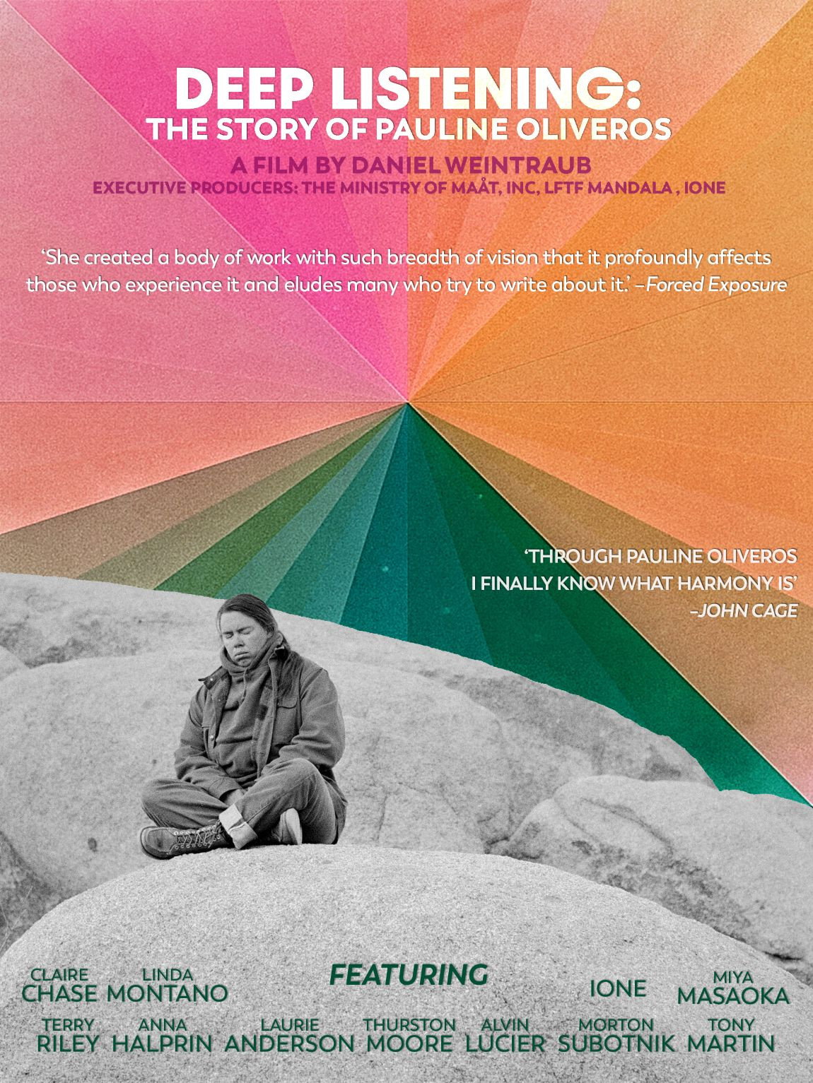Poster for Deep Listening: The Story Of Pauline Oliveros