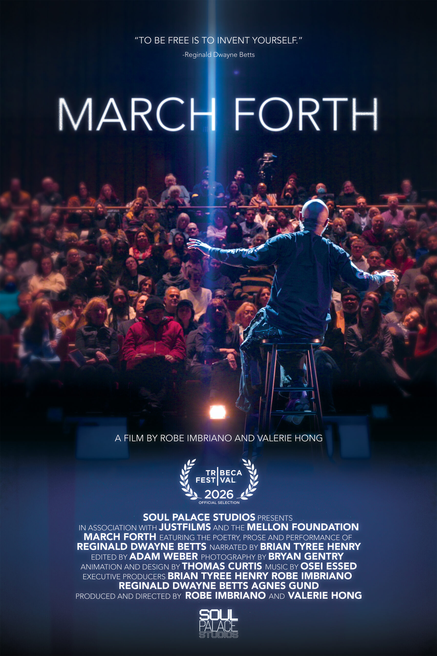 Poster for March Forth w/ Reginald Dwayne Betts, Robe Imbriano, Thomas Curtis