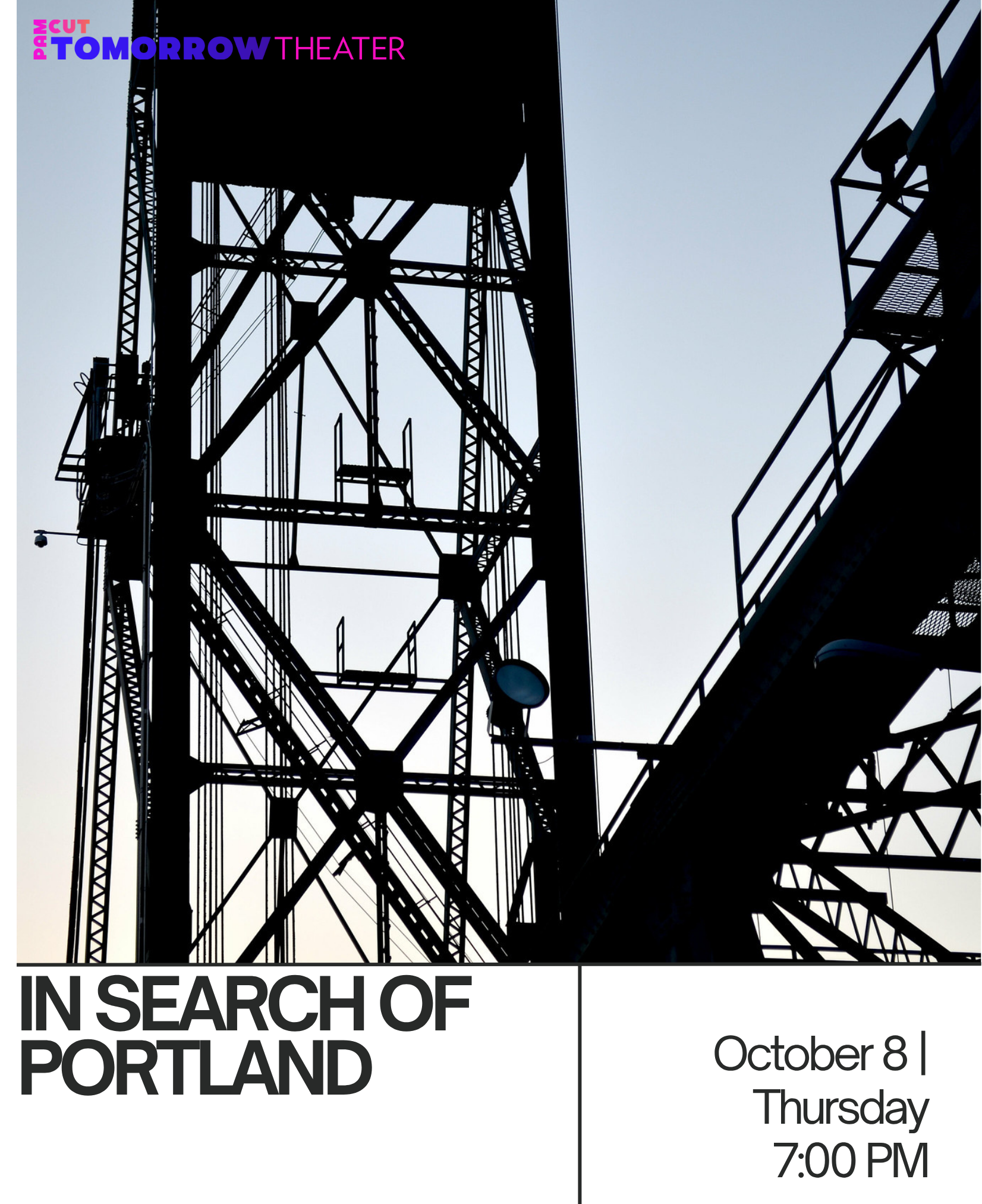 Poster for In Search of Portland: Short Films from the 1930s-Present Spotlighting the Central City