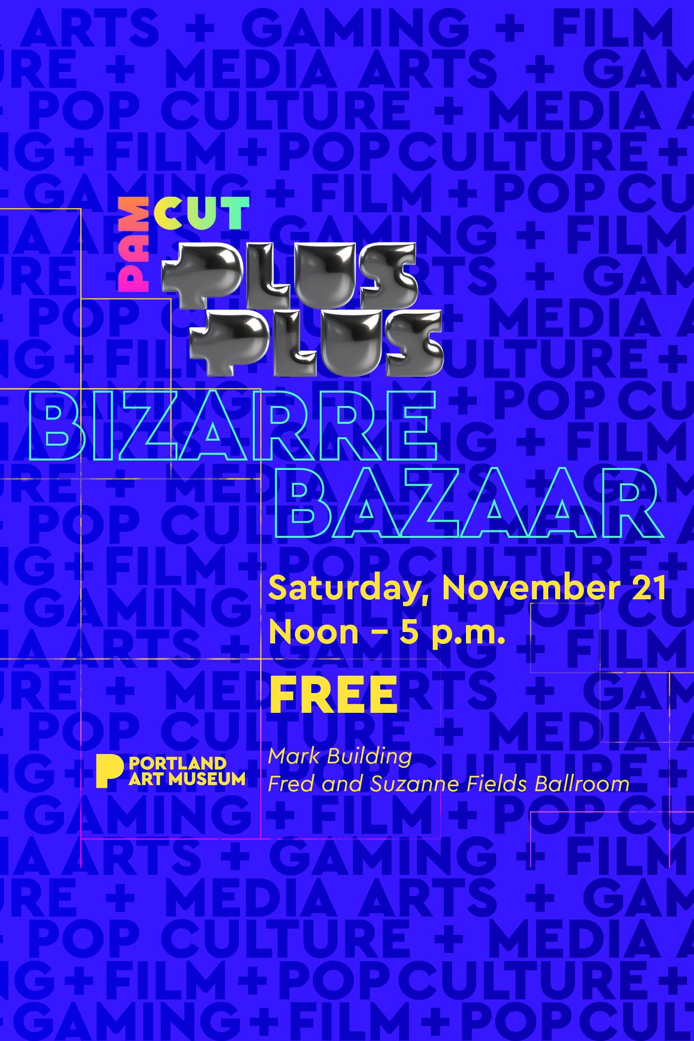 Poster for PLUS PLUS BIZARRE BAZAAR