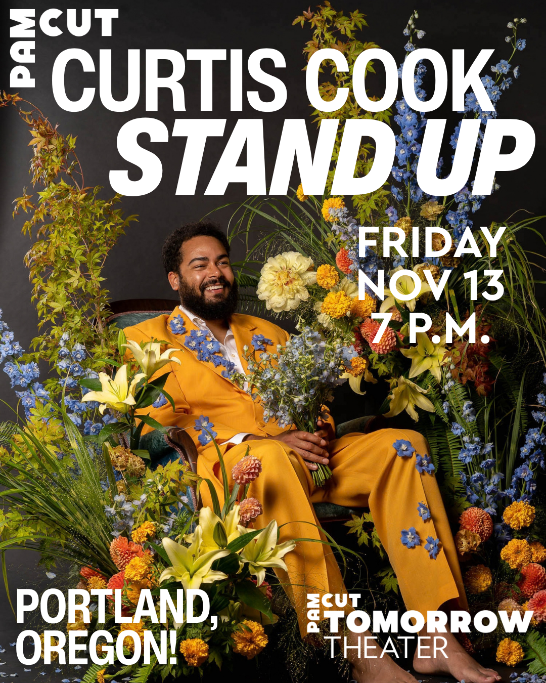 Poster for Curtis Cook Stand Up
