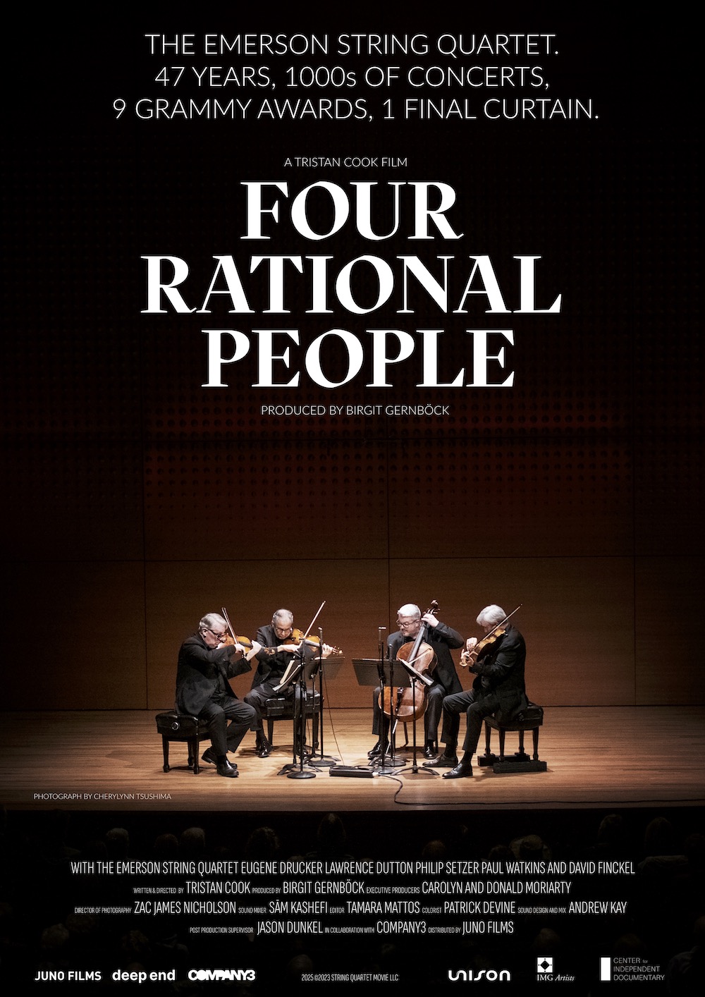 Poster for Four Rational People // Presented by Chamber Music NW