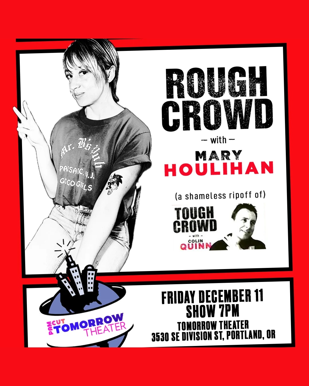 Poster for Rough Crowd w/ Mary Houlihan