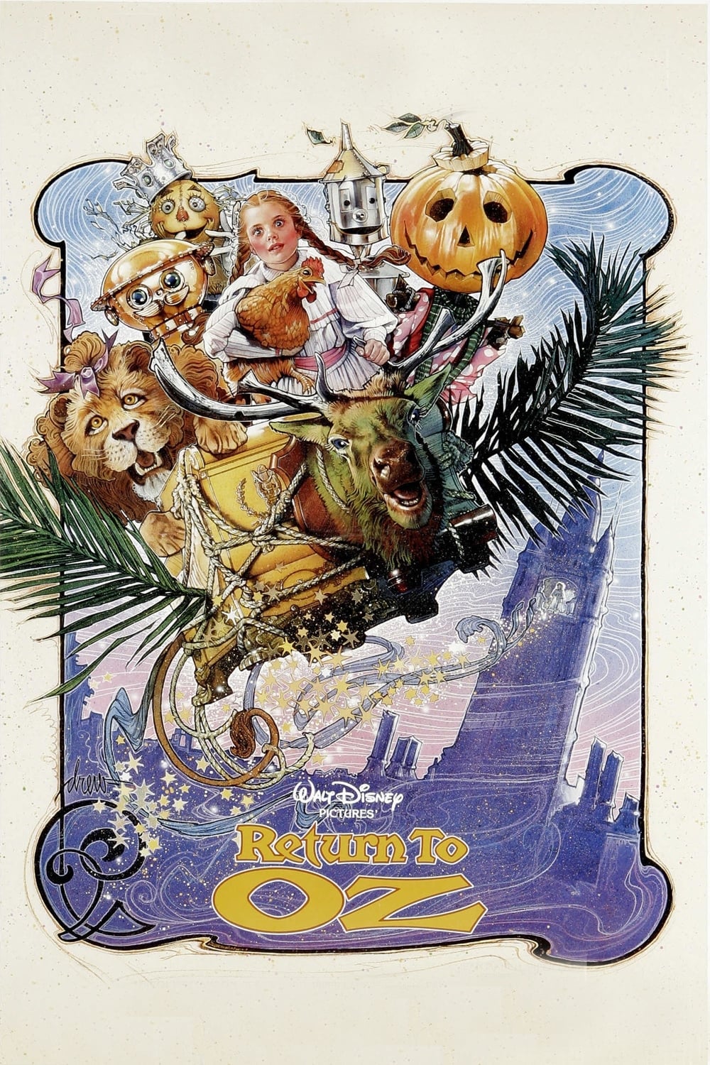 Poster for Return to Oz (Please note: Eagle Rock Blvd. street closure)