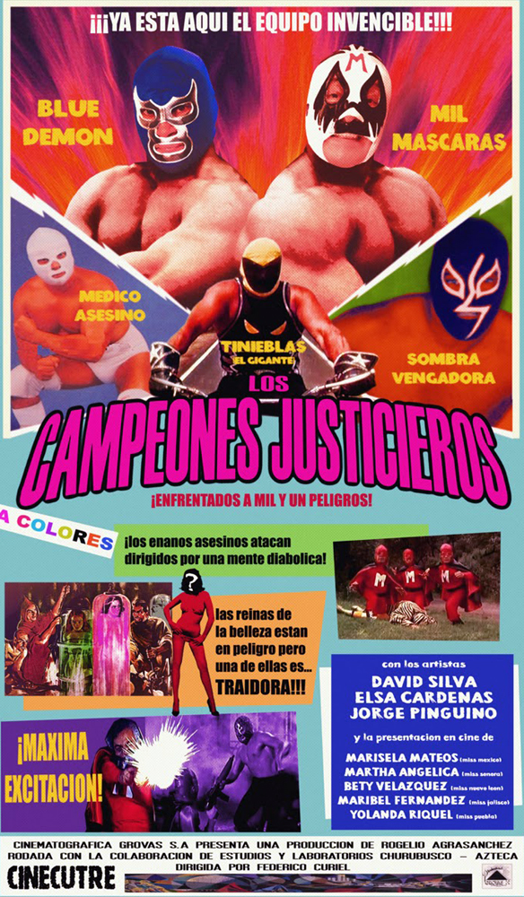 Poster for The Champions of Justice (Los Campeones Justicieros)