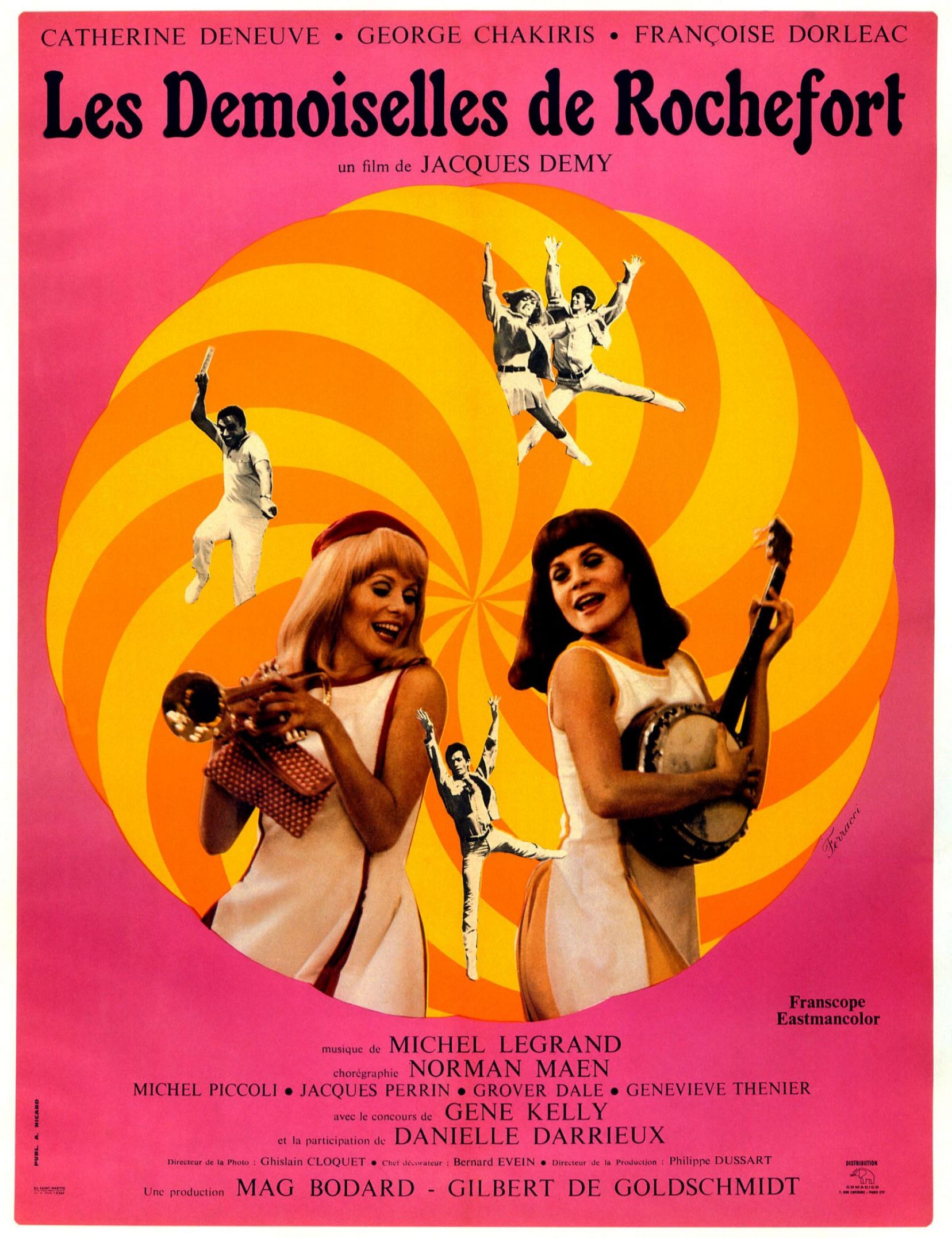 Poster for The Young Girls of Rochefort