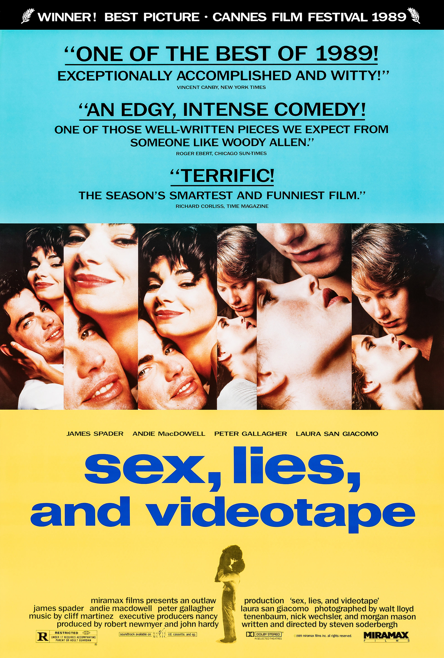 Poster for sex, lies, and videotape
